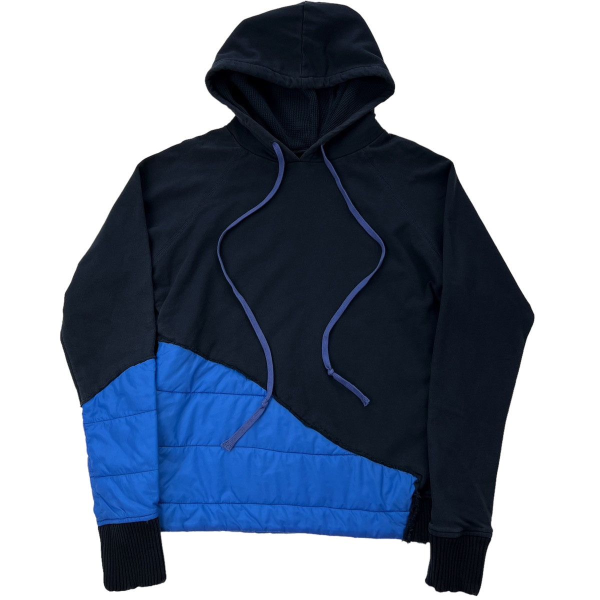 Greg Lauren Greg Lauren 50/50 Navy Puffy Hoodie Size US M / EU 48-50 / 2 - 1 Thumbnail