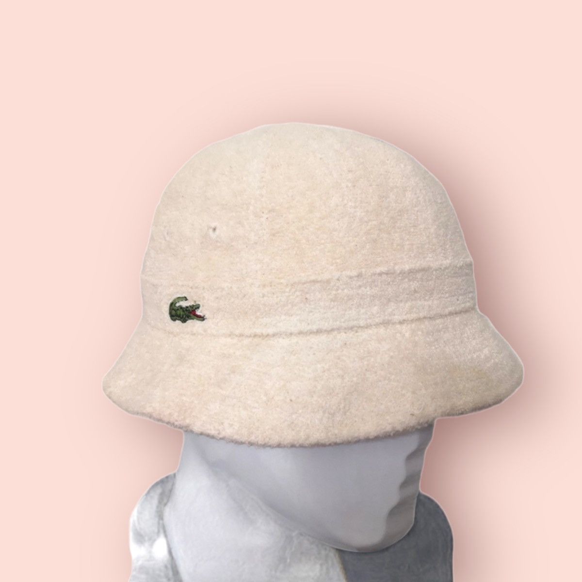 Edition Japan × Lacoste × Vintage LACOSTE TERRY CLOTH VINTAGE 6 PANELS BUCKET HAT JAPAN Size ONE SIZE - 3 Thumbnail