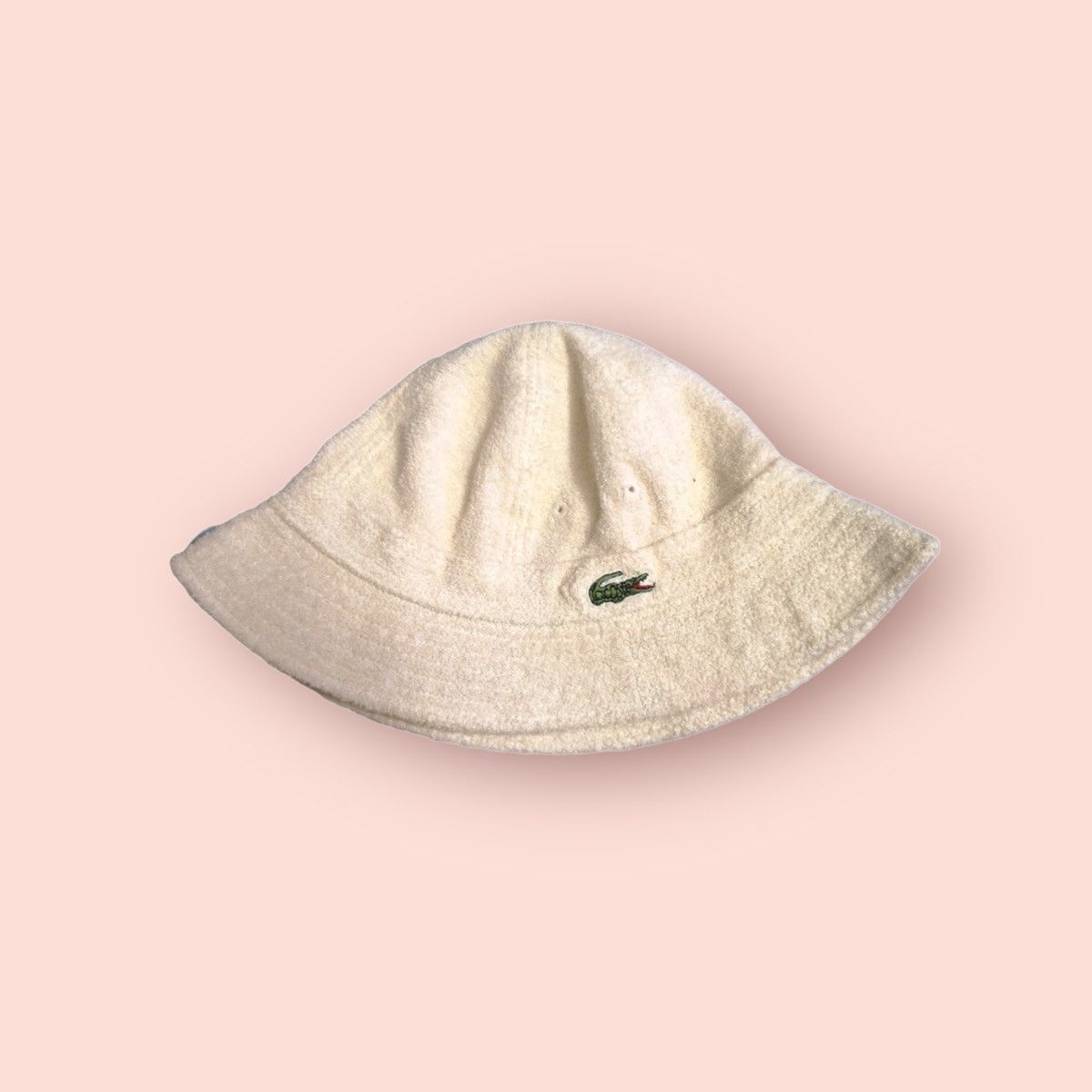 Edition Japan × Lacoste × Vintage LACOSTE TERRY CLOTH VINTAGE 6 PANELS BUCKET HAT JAPAN Size ONE SIZE - 6 Thumbnail
