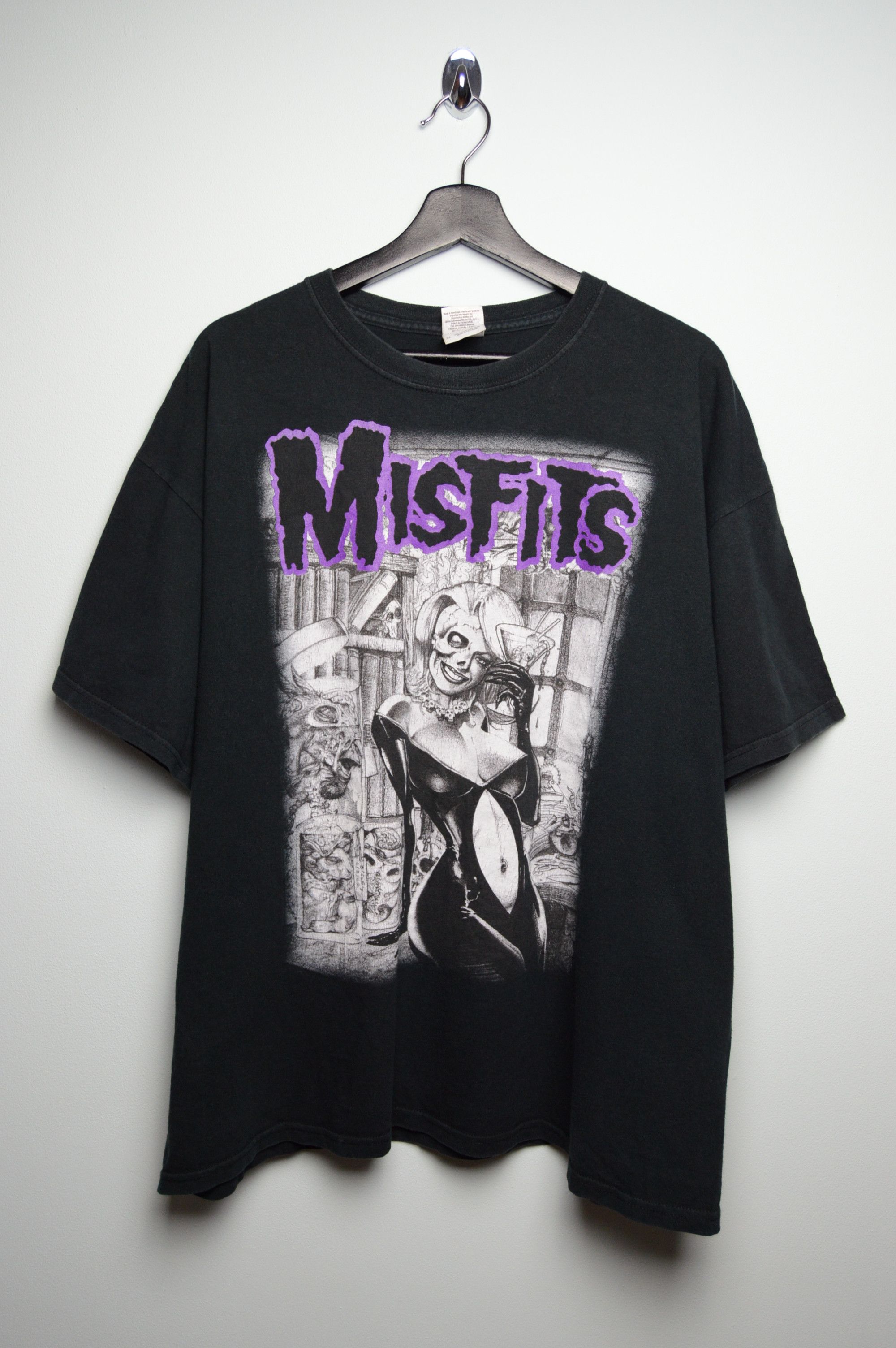 Band Tees misfits rare vintage tee Size US XL / EU 56 / 4 - 1 Thumbnail