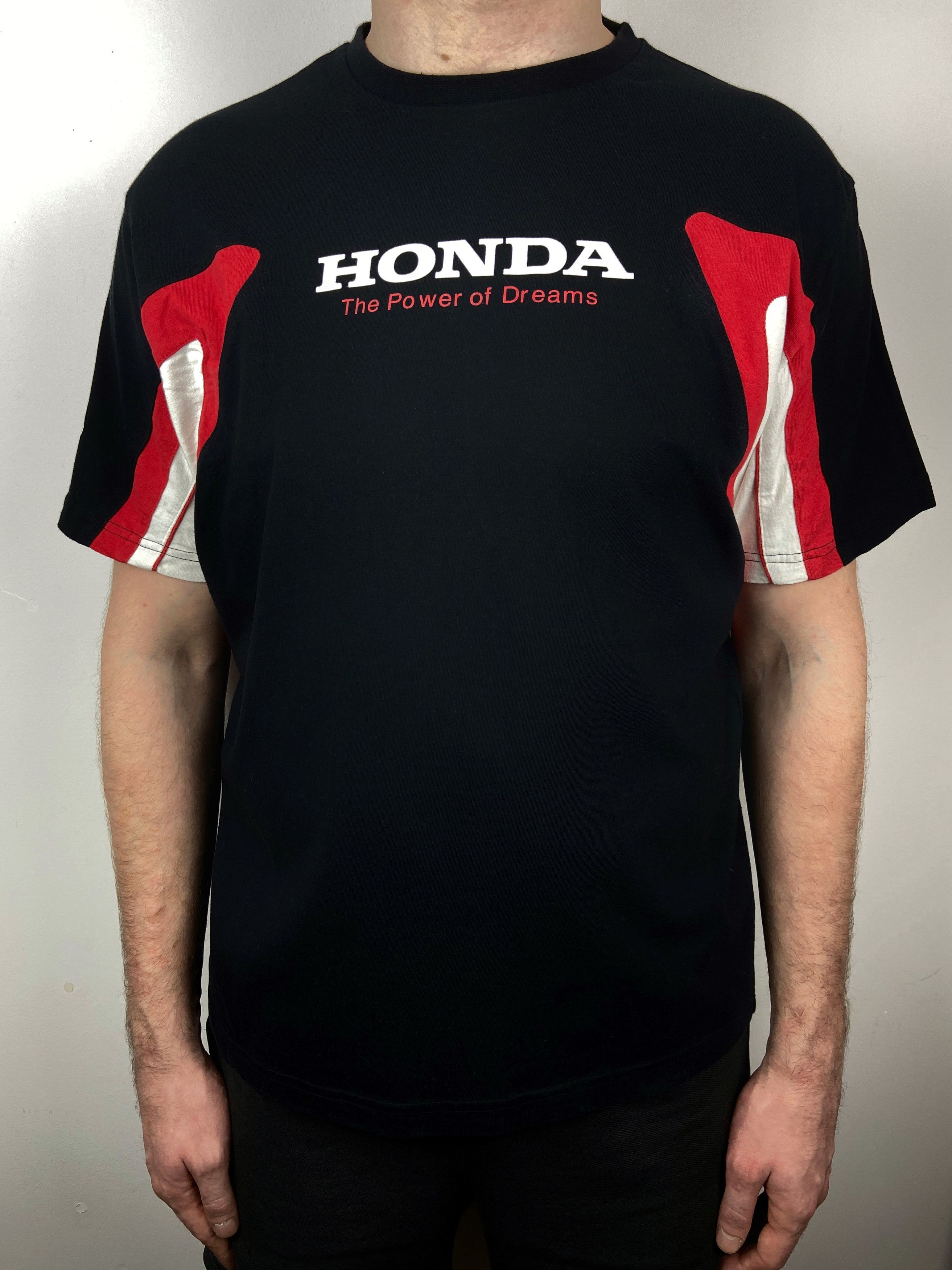 Honda Vintage Honda Big Logo Car T Shirt Tee Size US L / EU 52-54 / 3 - 3 Thumbnail