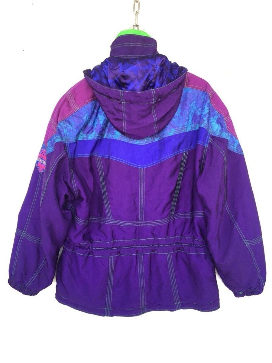 Ellesse × Vintage Vintage Ellese Ski Colourfuly Jacket Hoodie Size US M / EU 48-50 / 2 - 2 Thumbnail