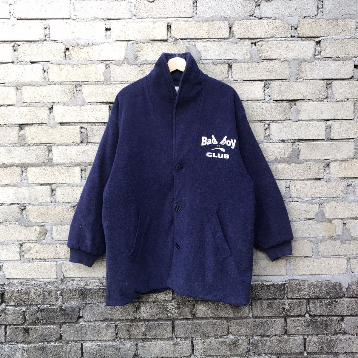 Vintage BAGGY Back to 90s Vintage Bad Boy club night wear fleece Size US L / EU 52-54 / 3 - 2 Thumbnail
