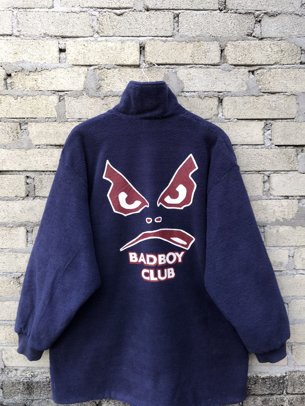 Vintage BAGGY Back to 90s Vintage Bad Boy club night wear fleece Size US L / EU 52-54 / 3 - 7 Thumbnail
