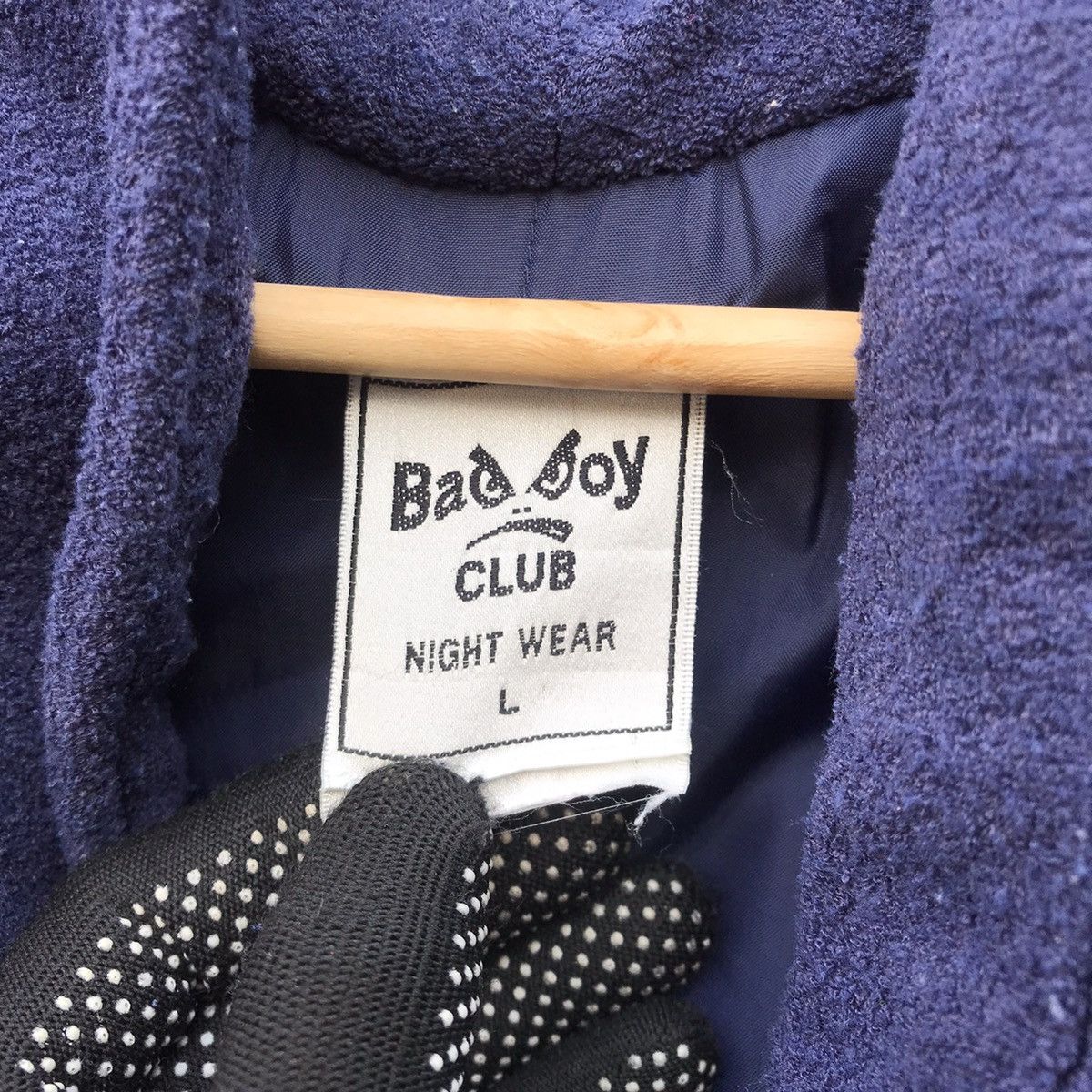 Vintage BAGGY Back to 90s Vintage Bad Boy club night wear fleece Size US L / EU 52-54 / 3 - 11 Thumbnail