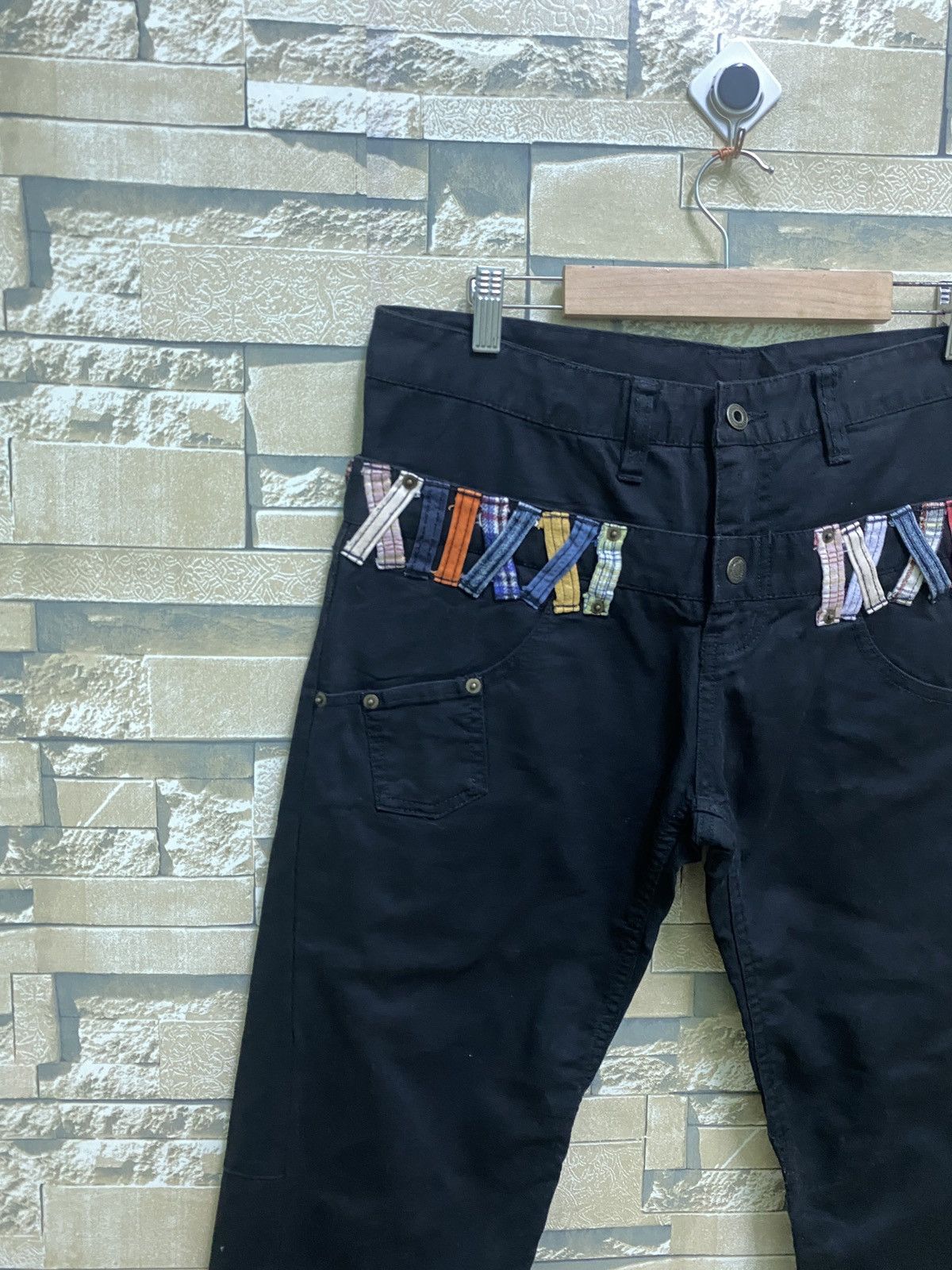 Hysteric Glamour Japanese Brand Double Waist Coloured Pants Size US 32 / EU 48 - 4 Thumbnail