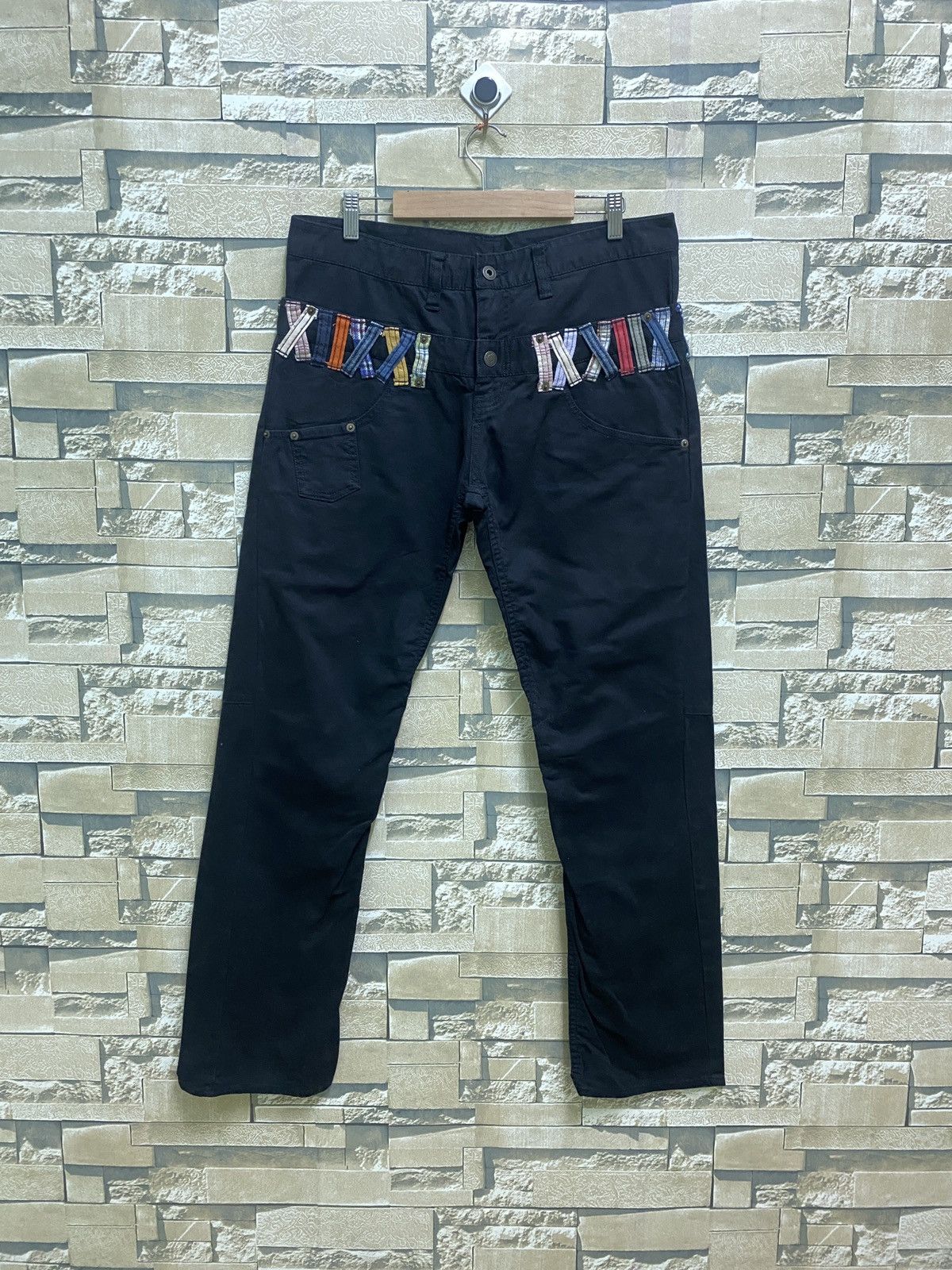 Hysteric Glamour Japanese Brand Double Waist Coloured Pants Size US 32 / EU 48 - 1 Thumbnail