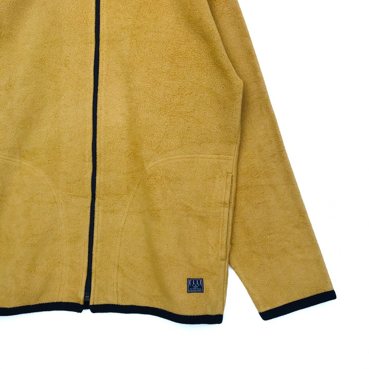 Other Elle Homme Paris fleece longsleeve white label Size US L / EU 52-54 / 3 - 3 Thumbnail