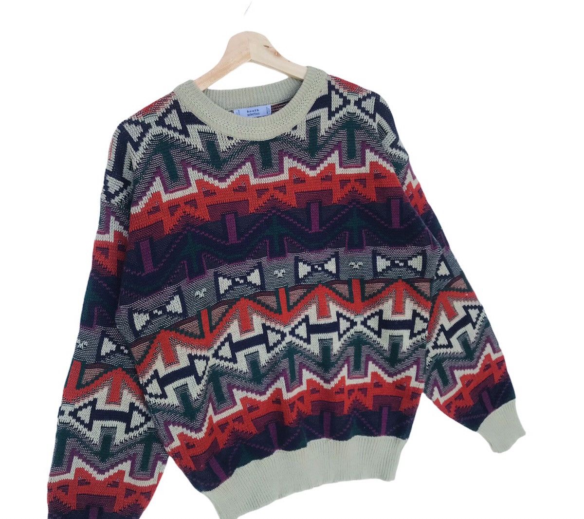 Aran Isles Knitwear Heath selection Knitwear multicolor coogi style crewneck Size US M / EU 48-50 / 2 - 3 Thumbnail