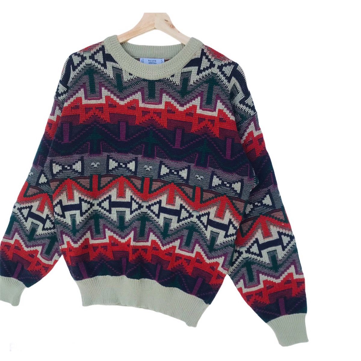 Aran Isles Knitwear Heath selection Knitwear multicolor coogi style crewneck Size US M / EU 48-50 / 2 - 2 Thumbnail