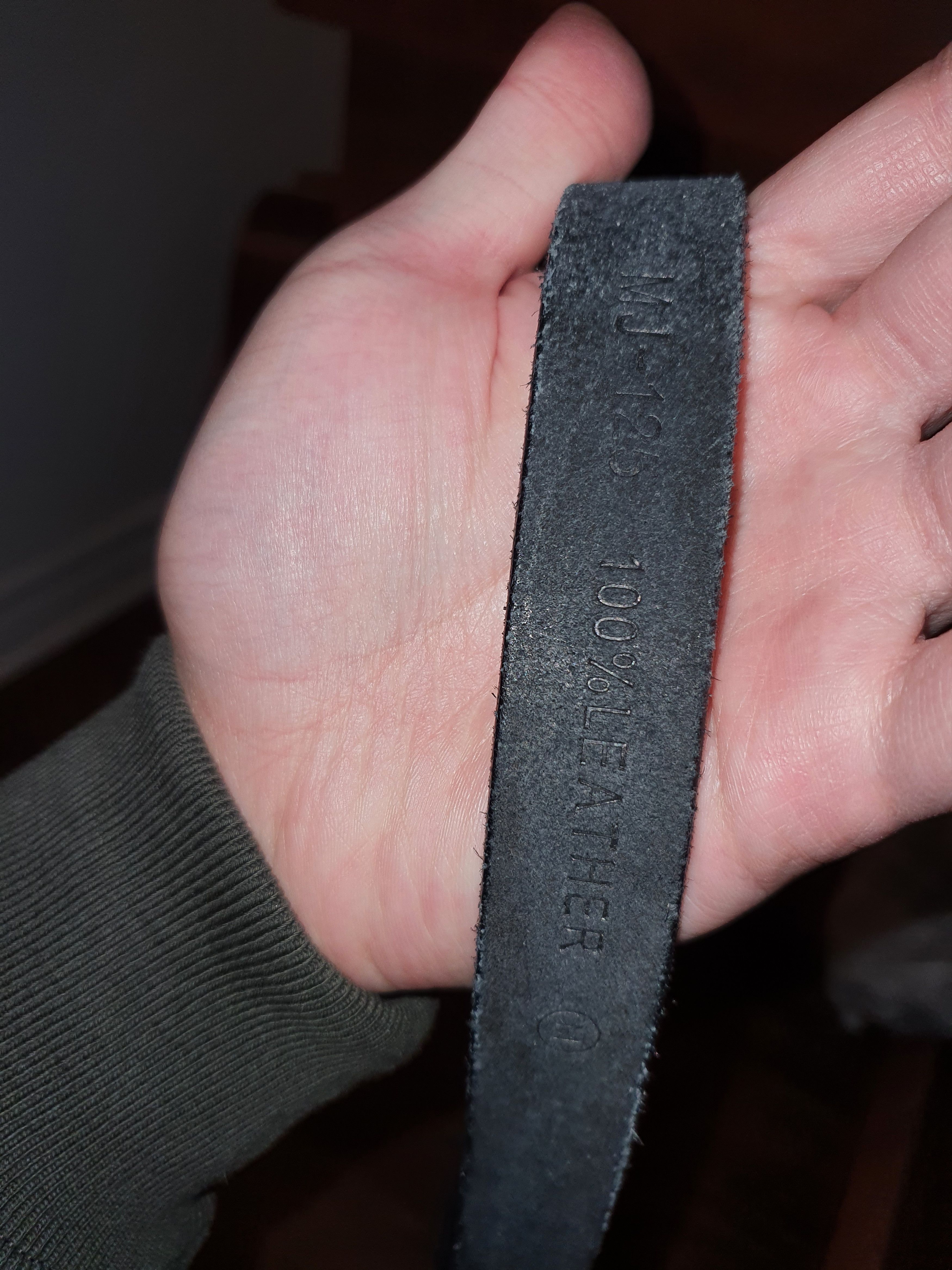 Slim Colored Thread Belt