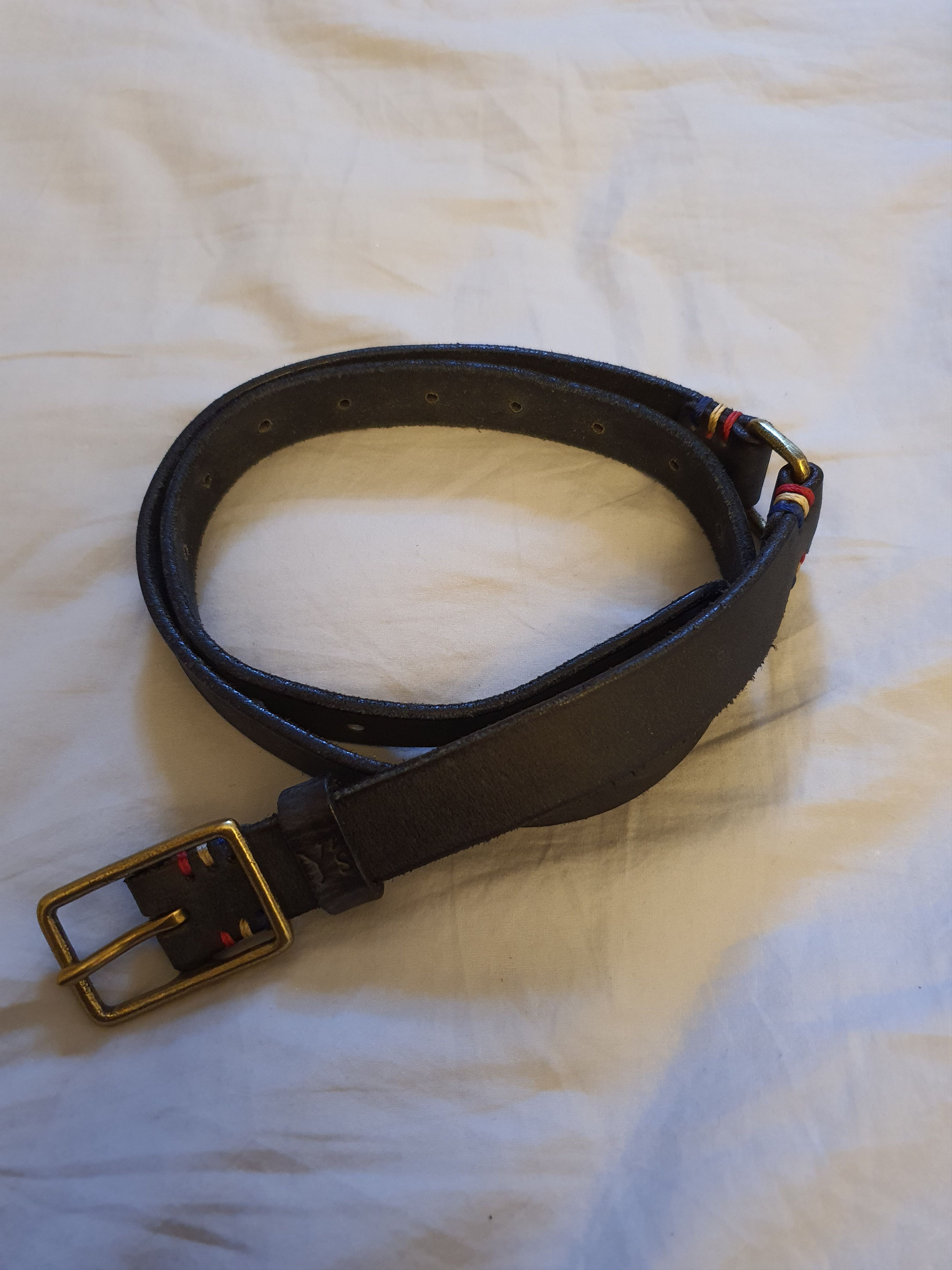 Slim Colored Thread Belt