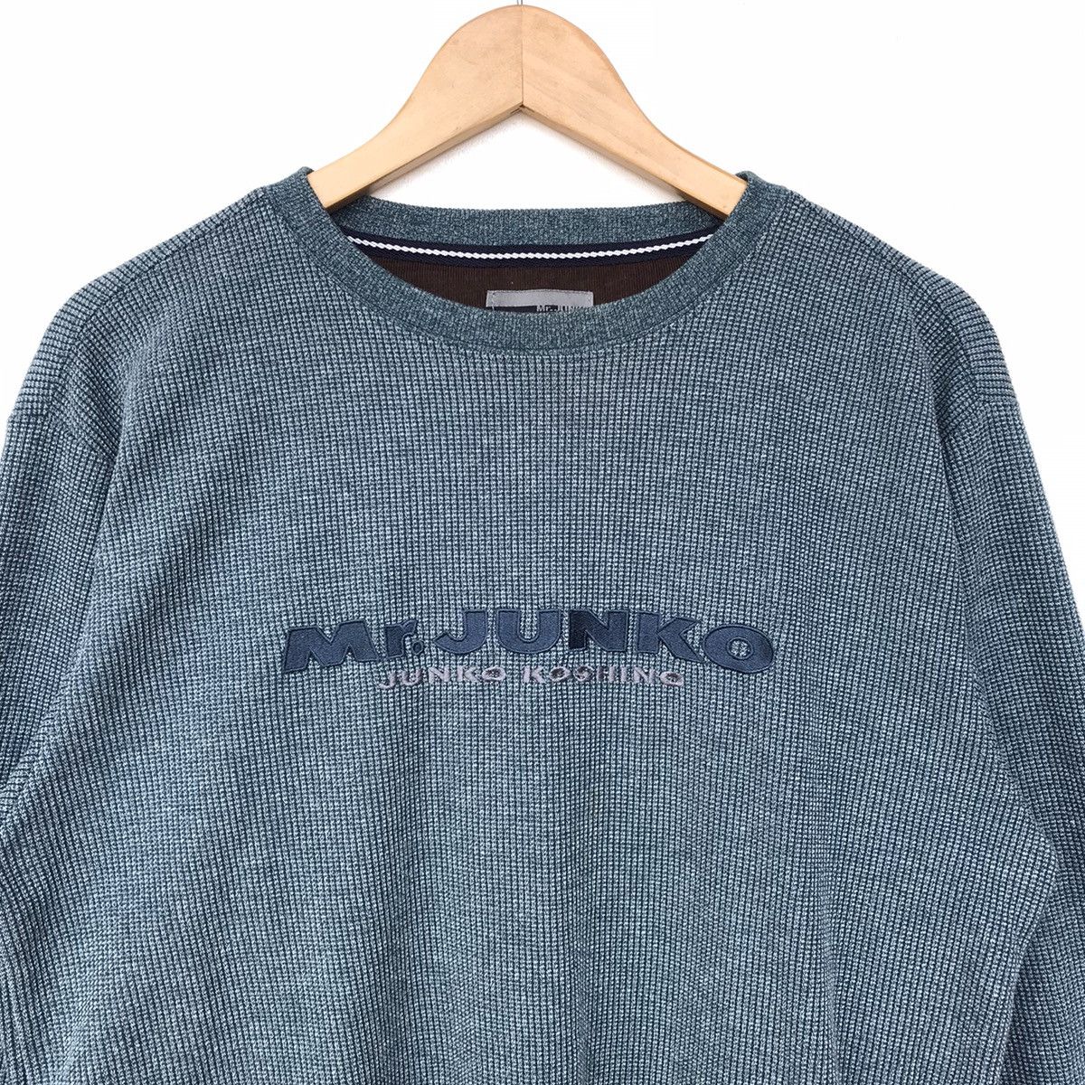 Japanese Brand Japanese brand Mr.Junko crewneck sweatshirt jumper Size US L / EU 52-54 / 3 - 2 Thumbnail