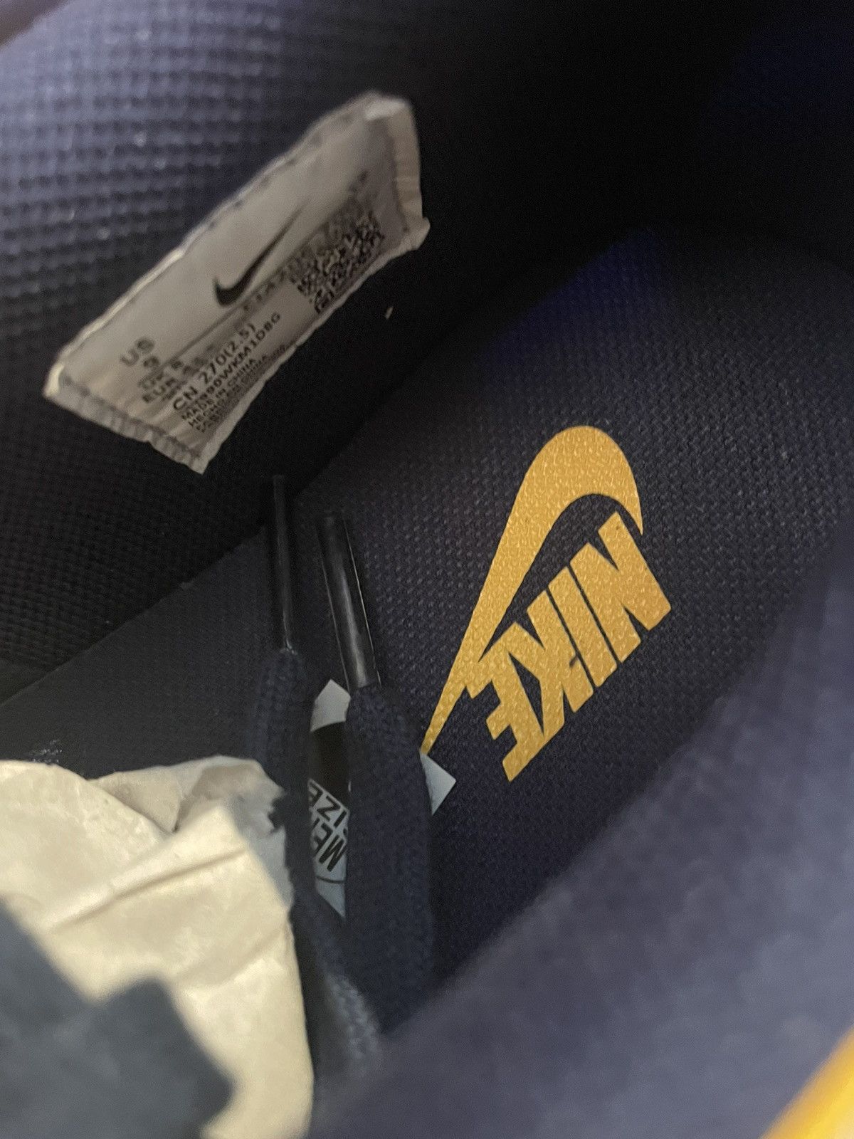 Nike Nike Terminator Low OG Michigan Size US 9 / EU 42 - 8 Thumbnail