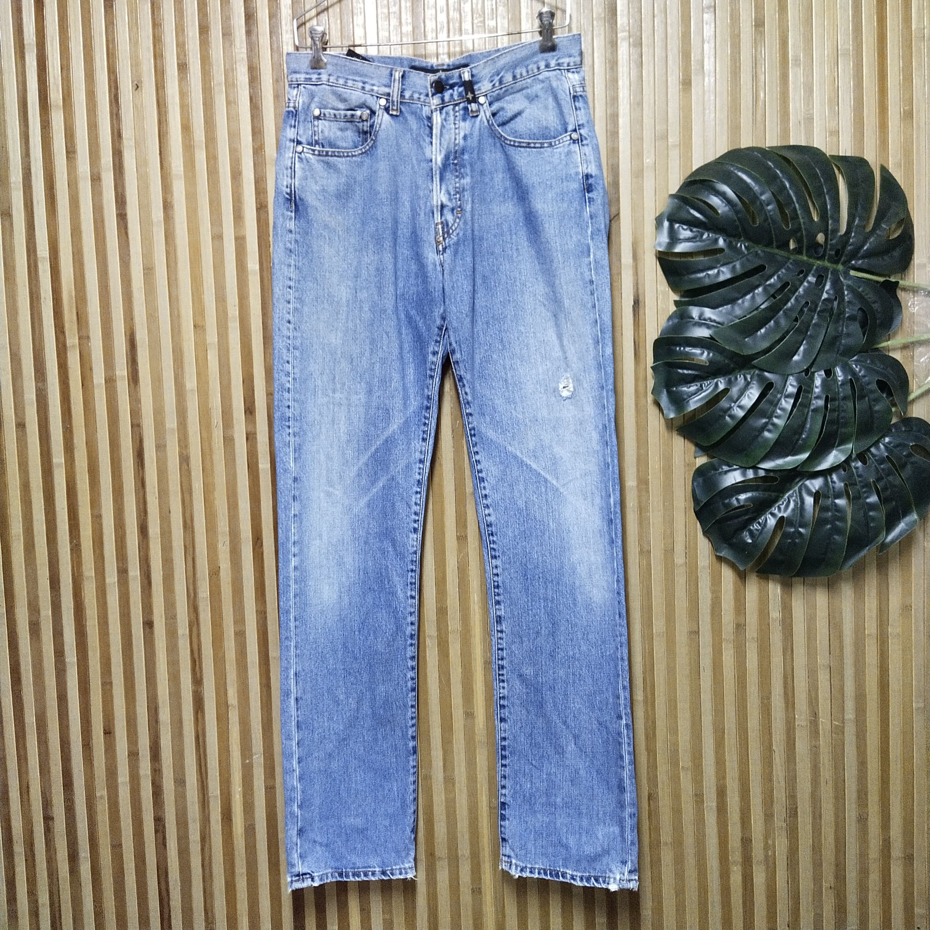 Stone Island × Vintage Rare!! Vintage Stone Island Jeans Size US 31 - 2 Thumbnail