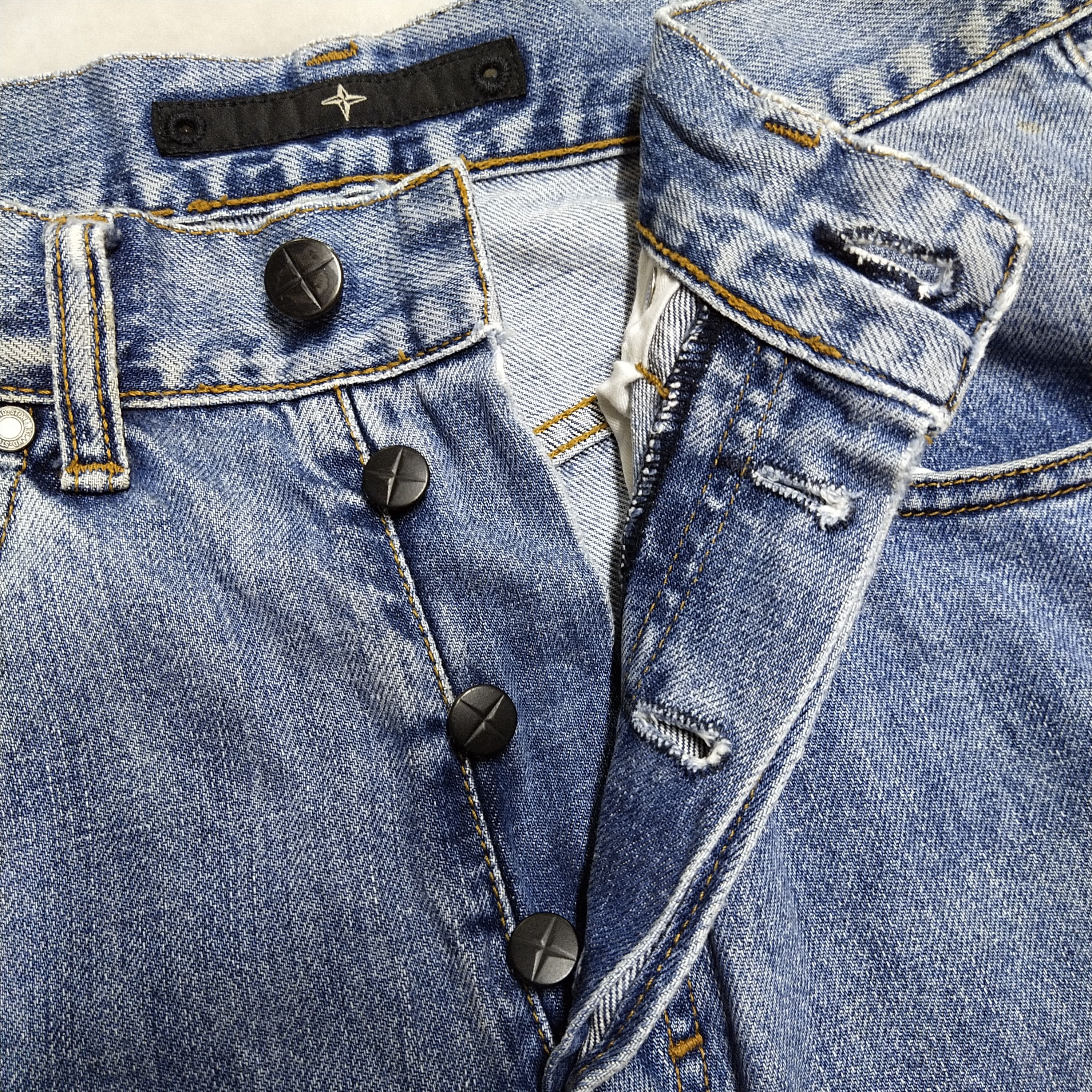 Stone Island × Vintage Rare!! Vintage Stone Island Jeans Size US 31 - 13 Thumbnail