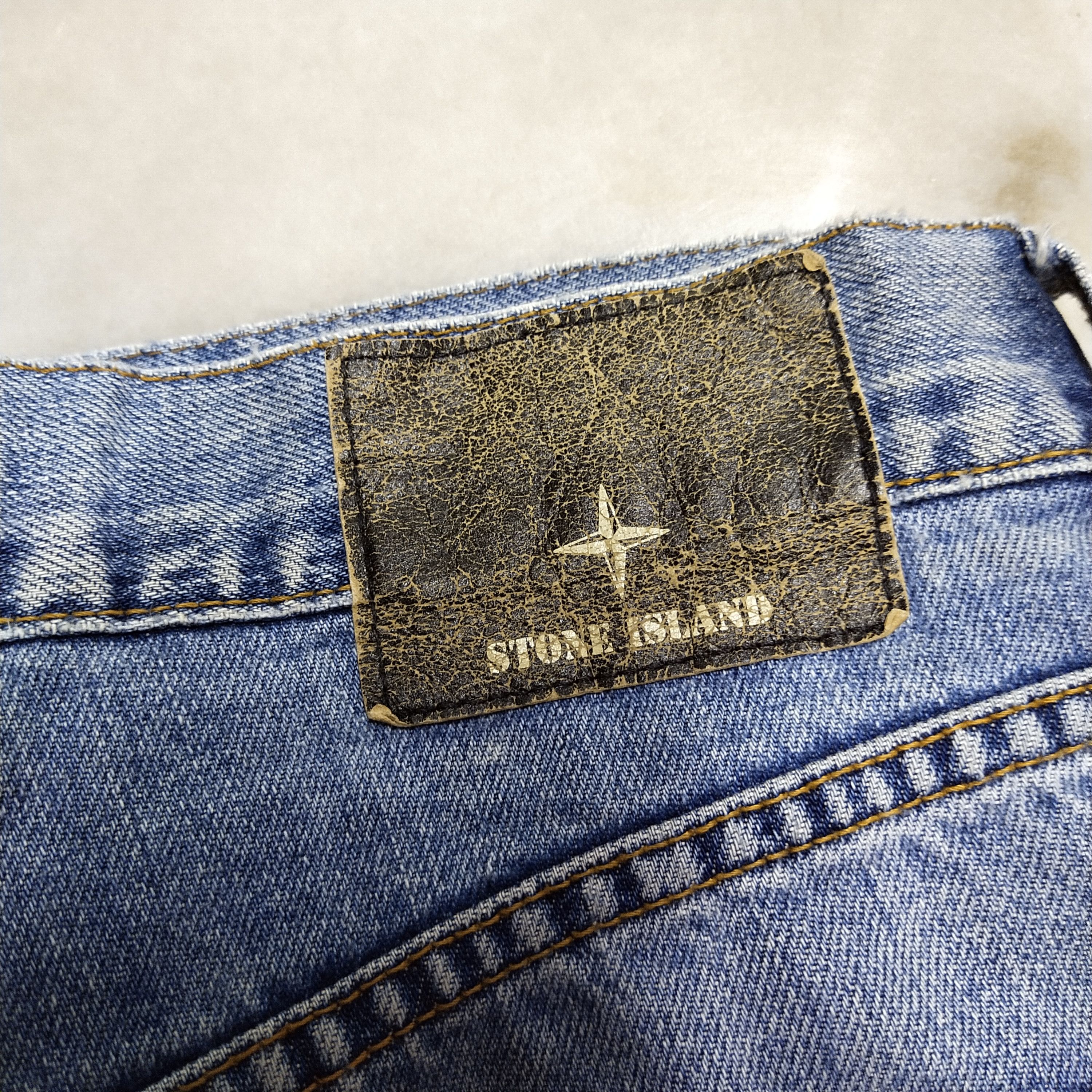 Stone Island × Vintage Rare!! Vintage Stone Island Jeans Size US 31 - 6 Thumbnail