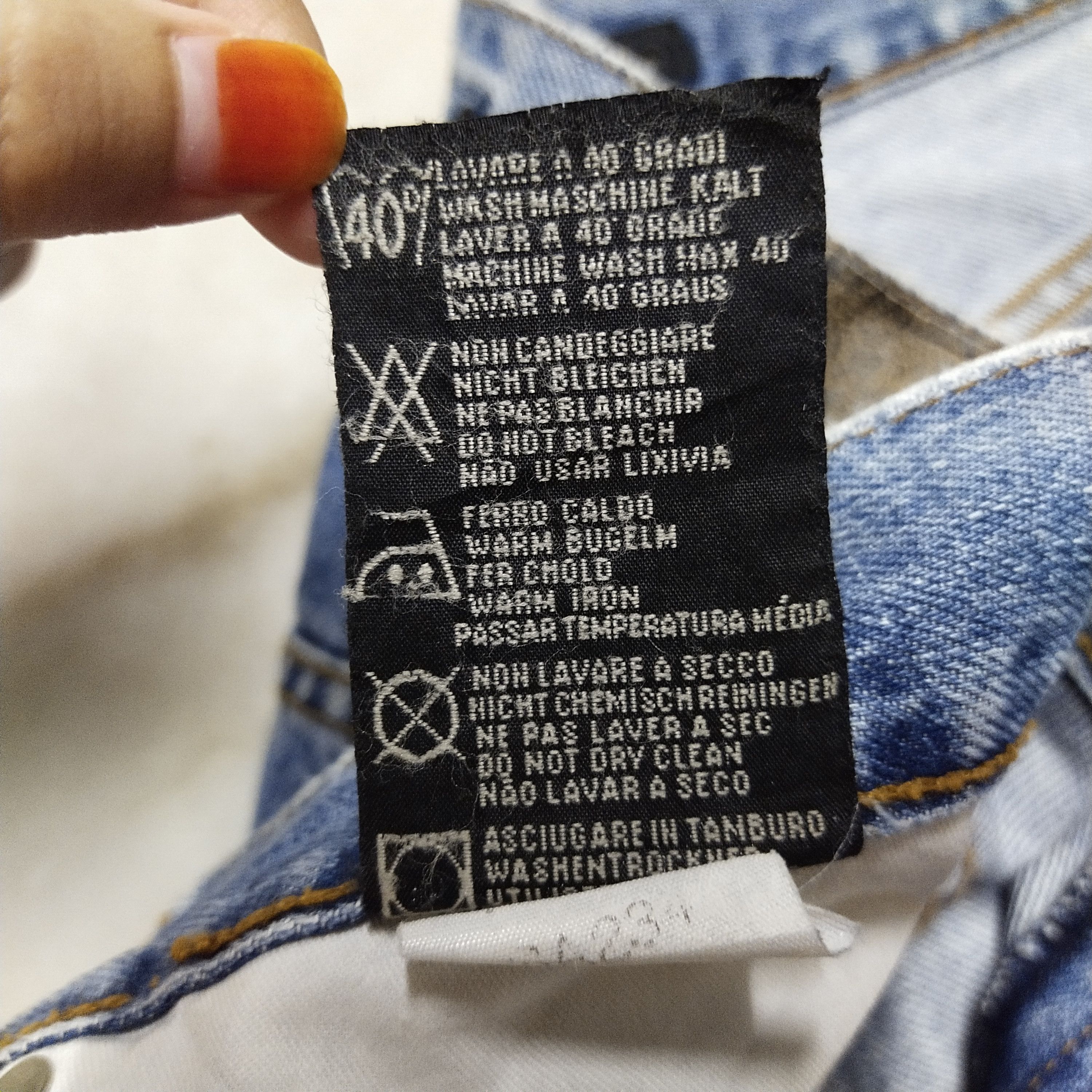 Stone Island × Vintage Rare!! Vintage Stone Island Jeans Size US 31 - 11 Thumbnail