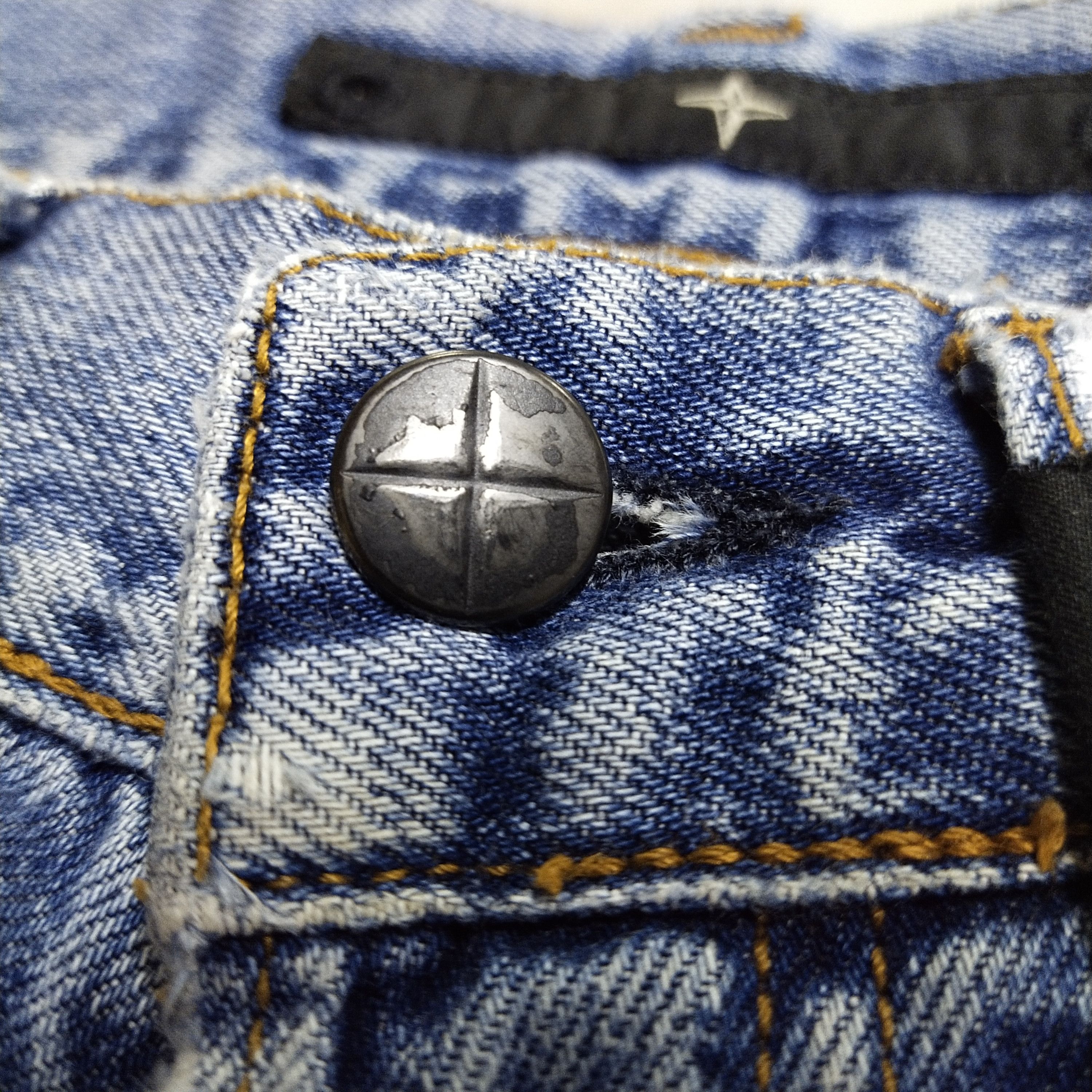 Stone Island × Vintage Rare!! Vintage Stone Island Jeans Size US 31 - 15 Thumbnail