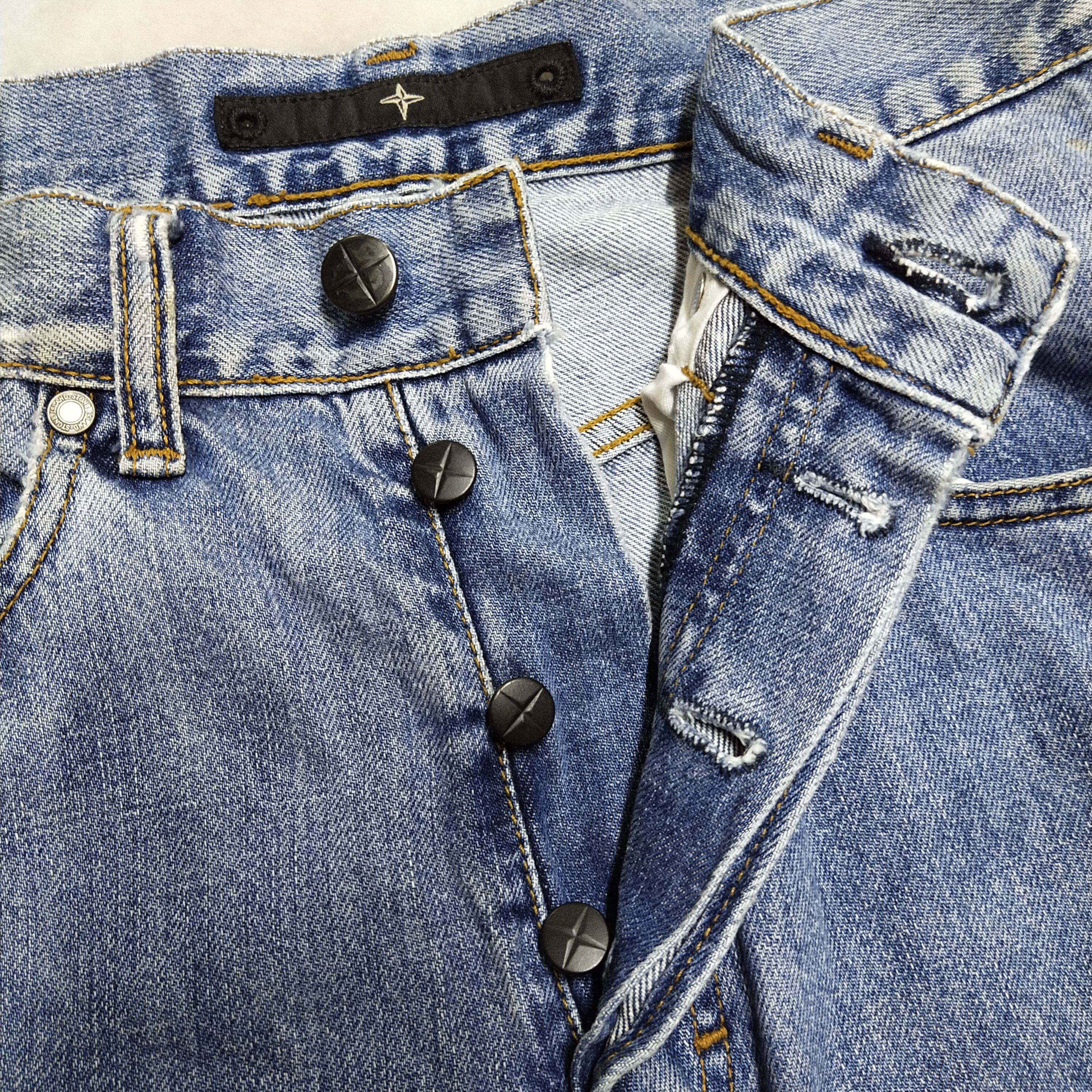 Stone Island × Vintage Rare!! Vintage Stone Island Jeans Size US 31 - 7 Thumbnail