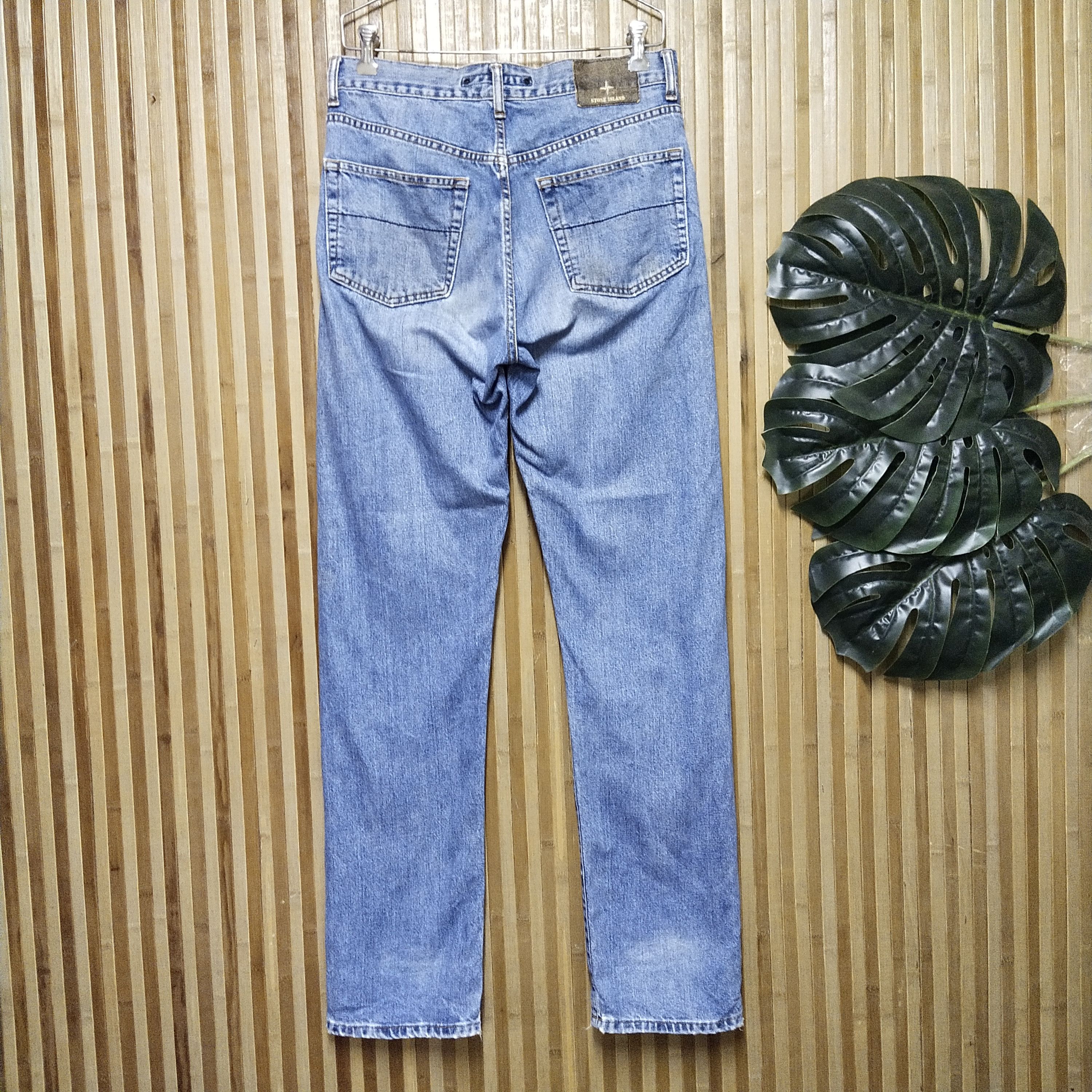 Stone Island × Vintage Rare!! Vintage Stone Island Jeans Size US 31 - 1 Thumbnail