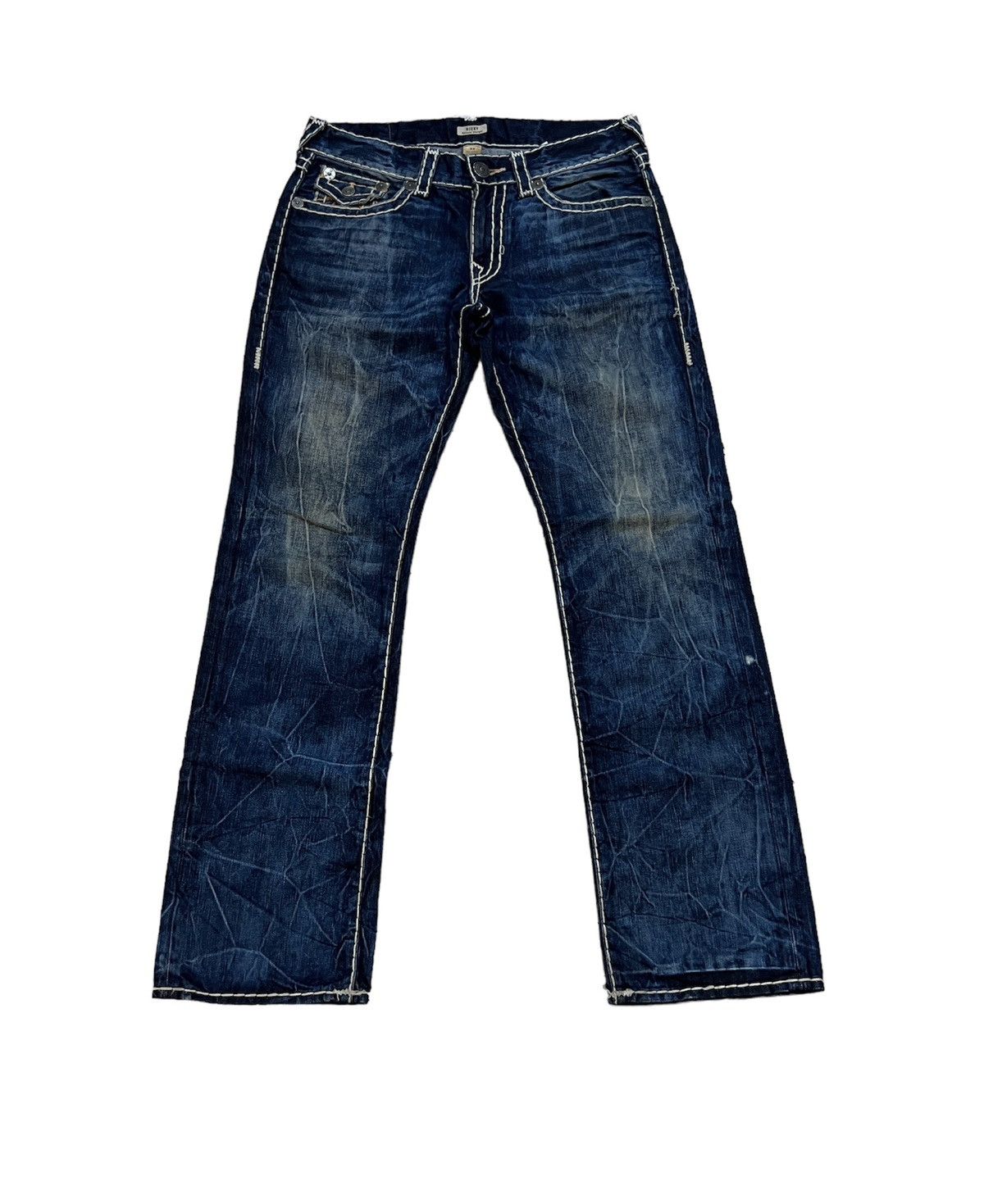 Japanese Brand True Religion Ricky Denim Jeans Size US 36 / EU 52 - 2 Thumbnail