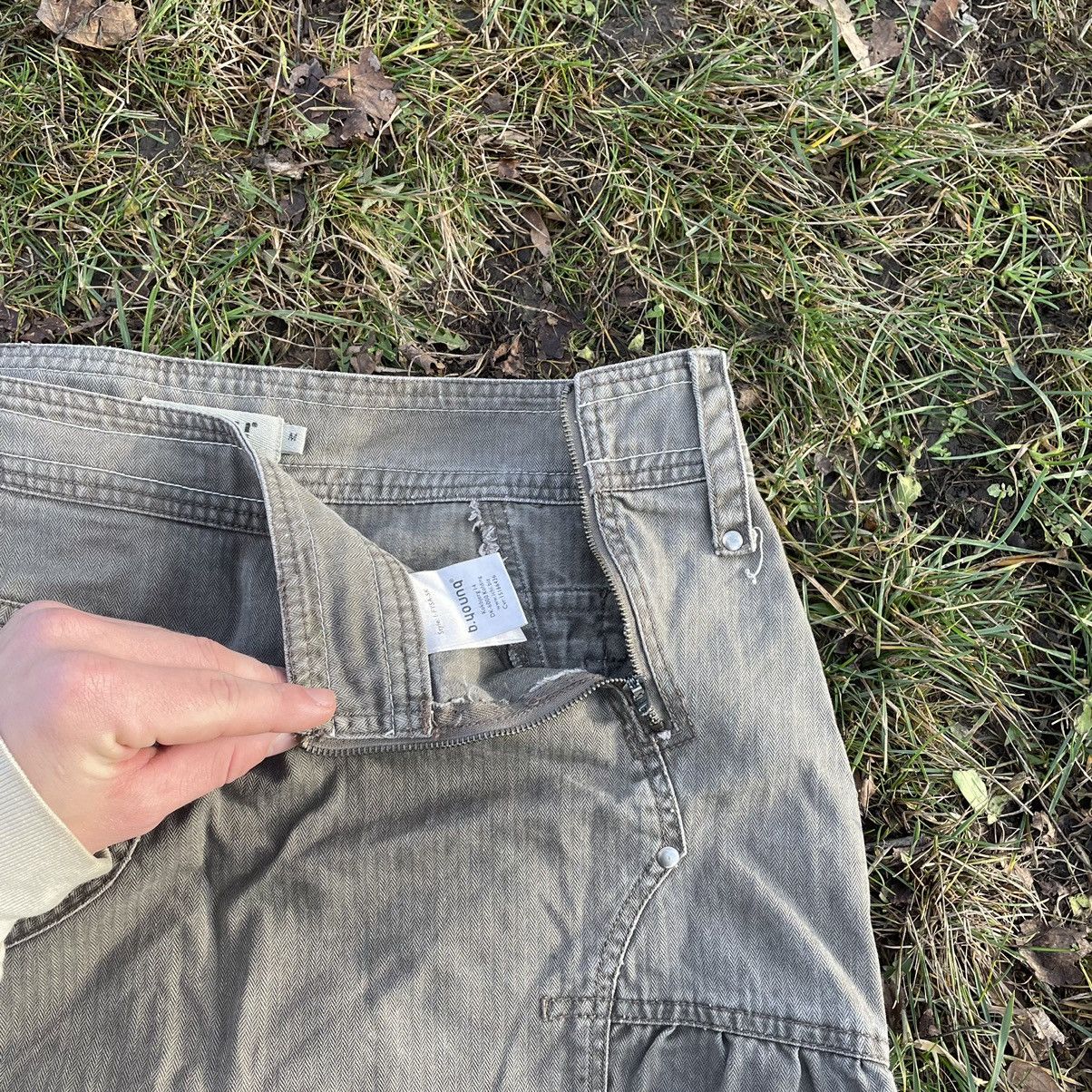 Vintage Vintage 90s Sun Faded Cargo Mini Skirt Y2K Skater Relaxed 30 Size 30" / US 8 / IT 44 - 5 Thumbnail
