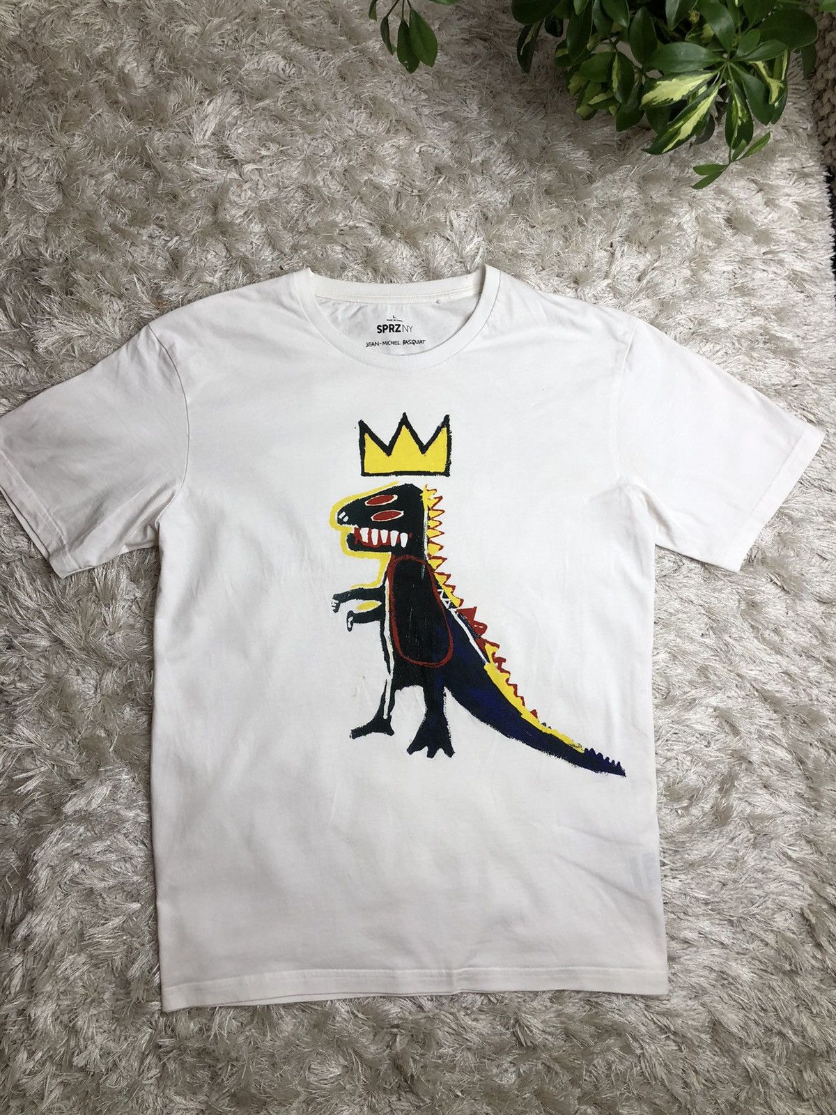 Uniqlo Rare shirt Uniqlo X Jean Michel Basquiat StreetWear Size US L / EU 52-54 / 3 - 1 Thumbnail