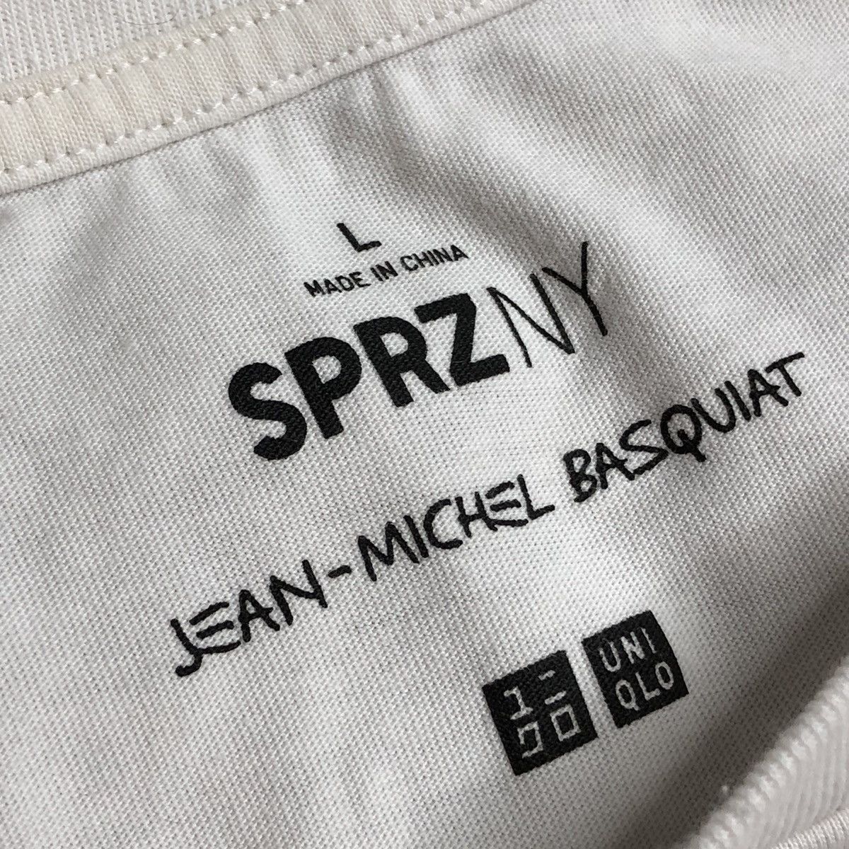 Uniqlo Rare shirt Uniqlo X Jean Michel Basquiat StreetWear Size US L / EU 52-54 / 3 - 5 Thumbnail