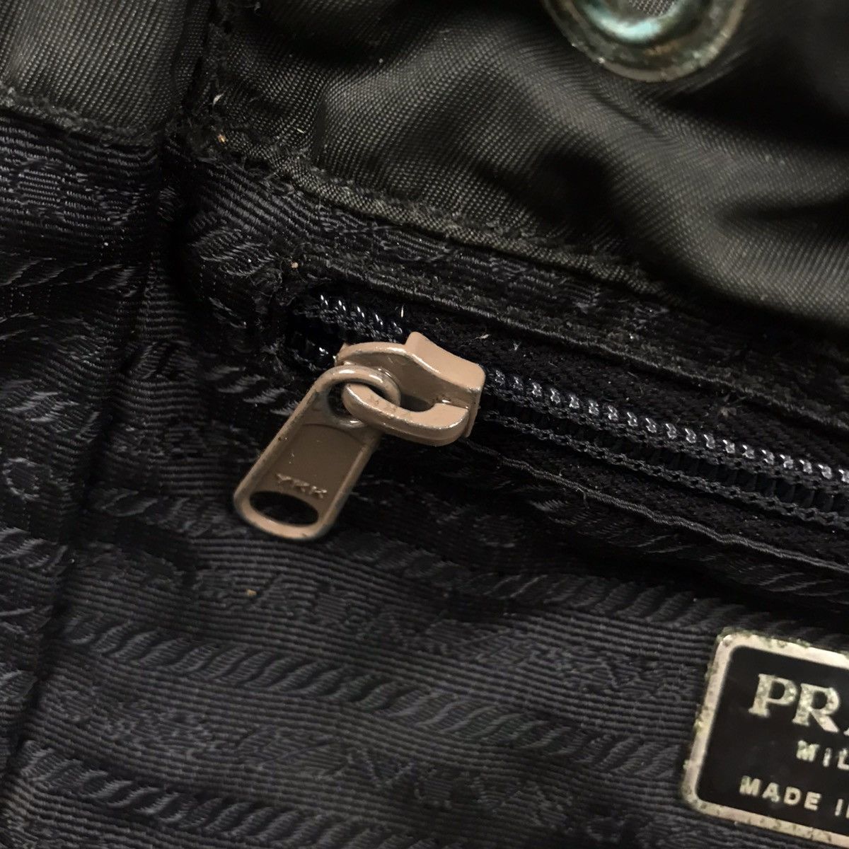 Prada STEALS⚡️Vintage Prada Vella Nylon Backpack Size ONE SIZE - 5 Thumbnail