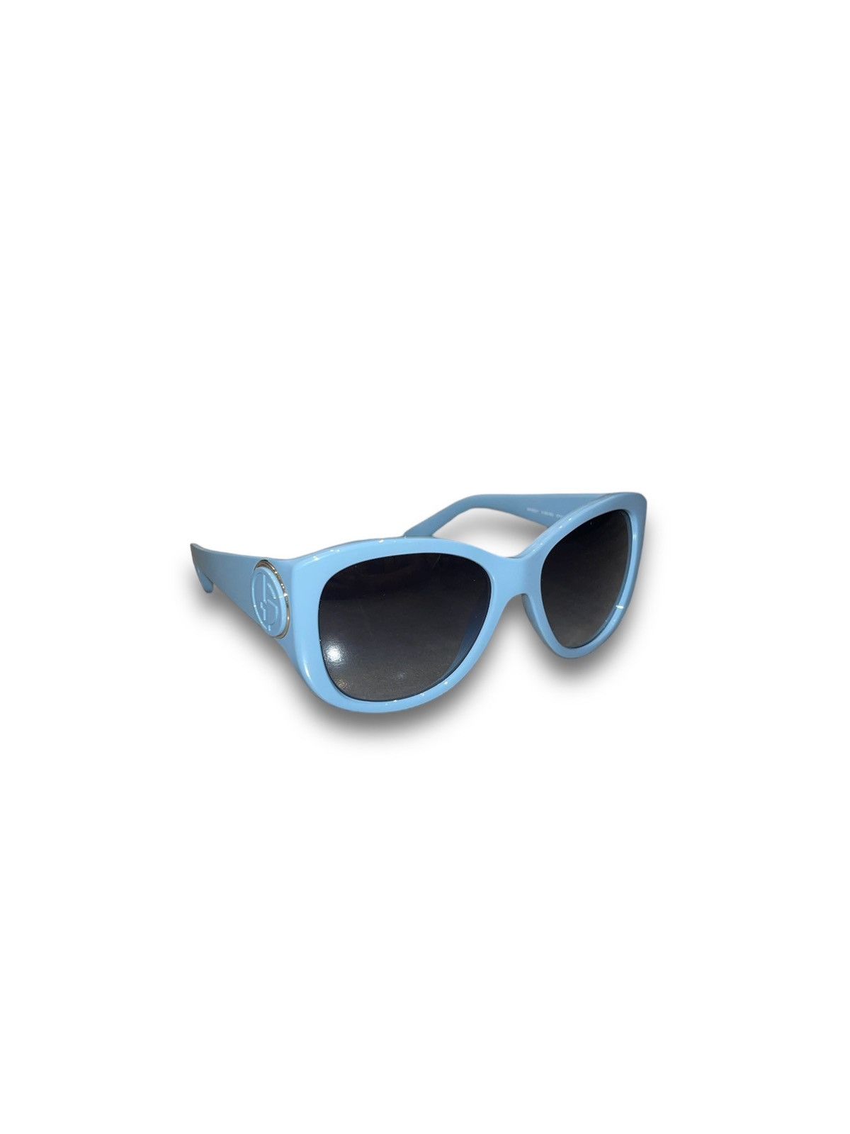 Armani × Emporio Armani × Giorgio Armani Giorgio Armani AR8031 5189/8G Baby Blue Sunglasses Size ONE SIZE - 3 Thumbnail