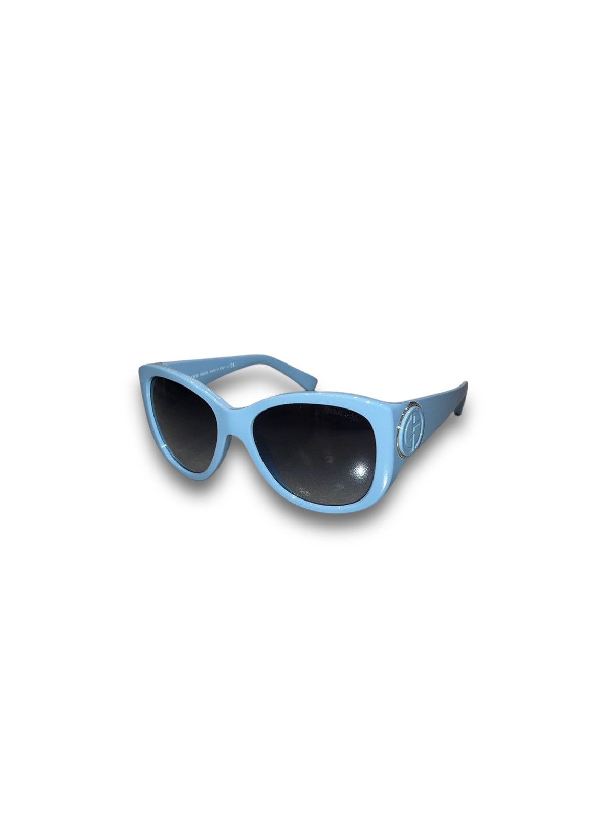 Armani × Emporio Armani × Giorgio Armani Giorgio Armani AR8031 5189/8G Baby Blue Sunglasses Size ONE SIZE - 1 Thumbnail