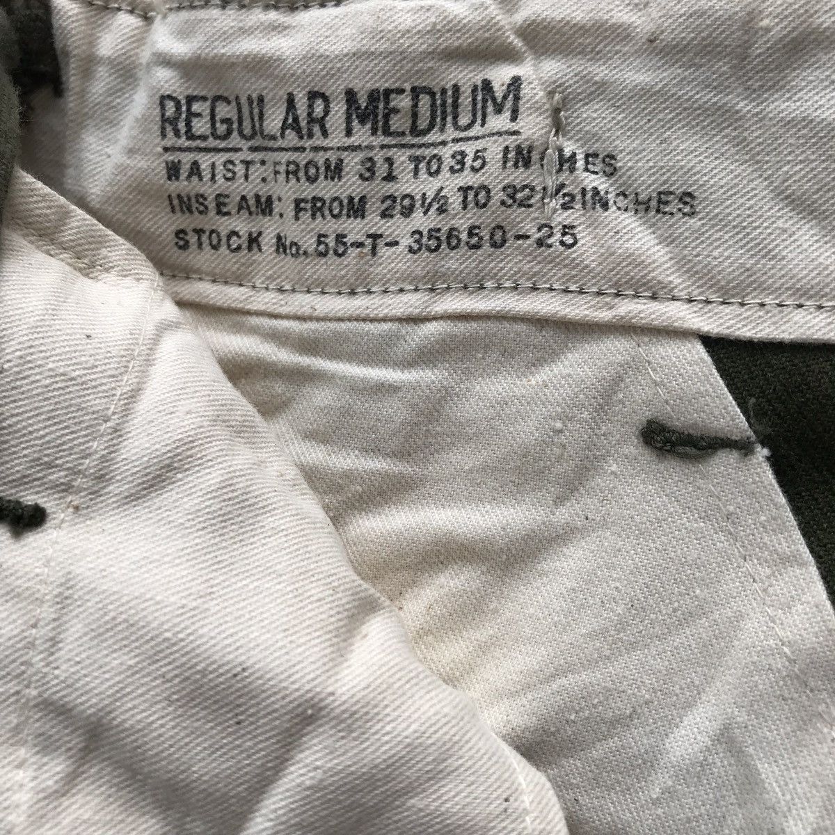 Vintage [Deadstock] RARE New USGI Korean War M-1951 Field Wool Pant Size US 35 - 4 Thumbnail