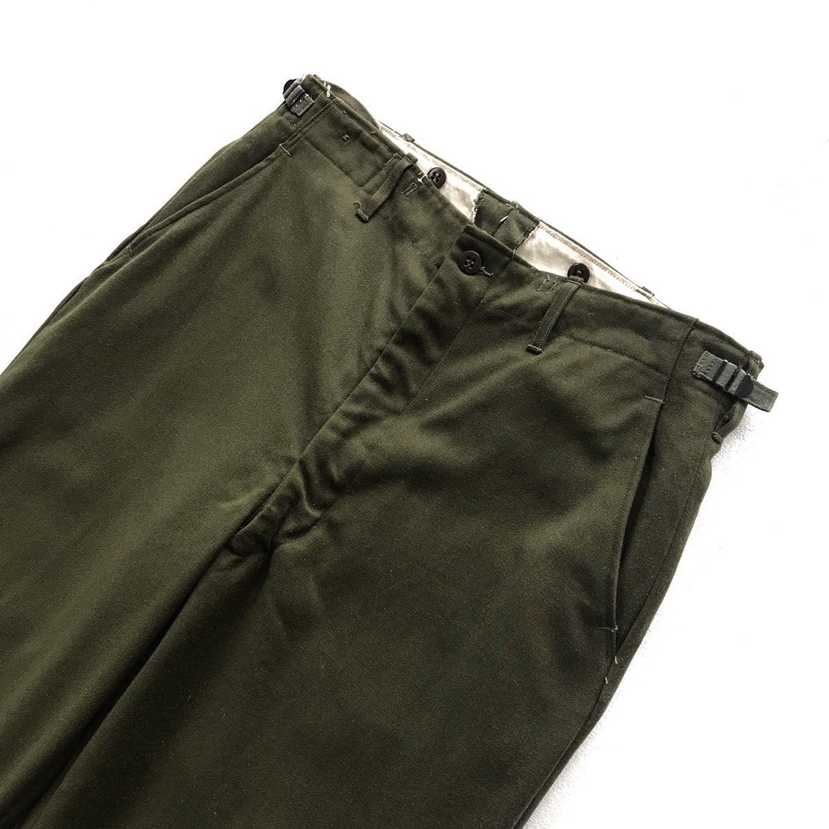 Vintage [Deadstock] RARE New USGI Korean War M-1951 Field Wool Pant Size US 35 - 2 Thumbnail
