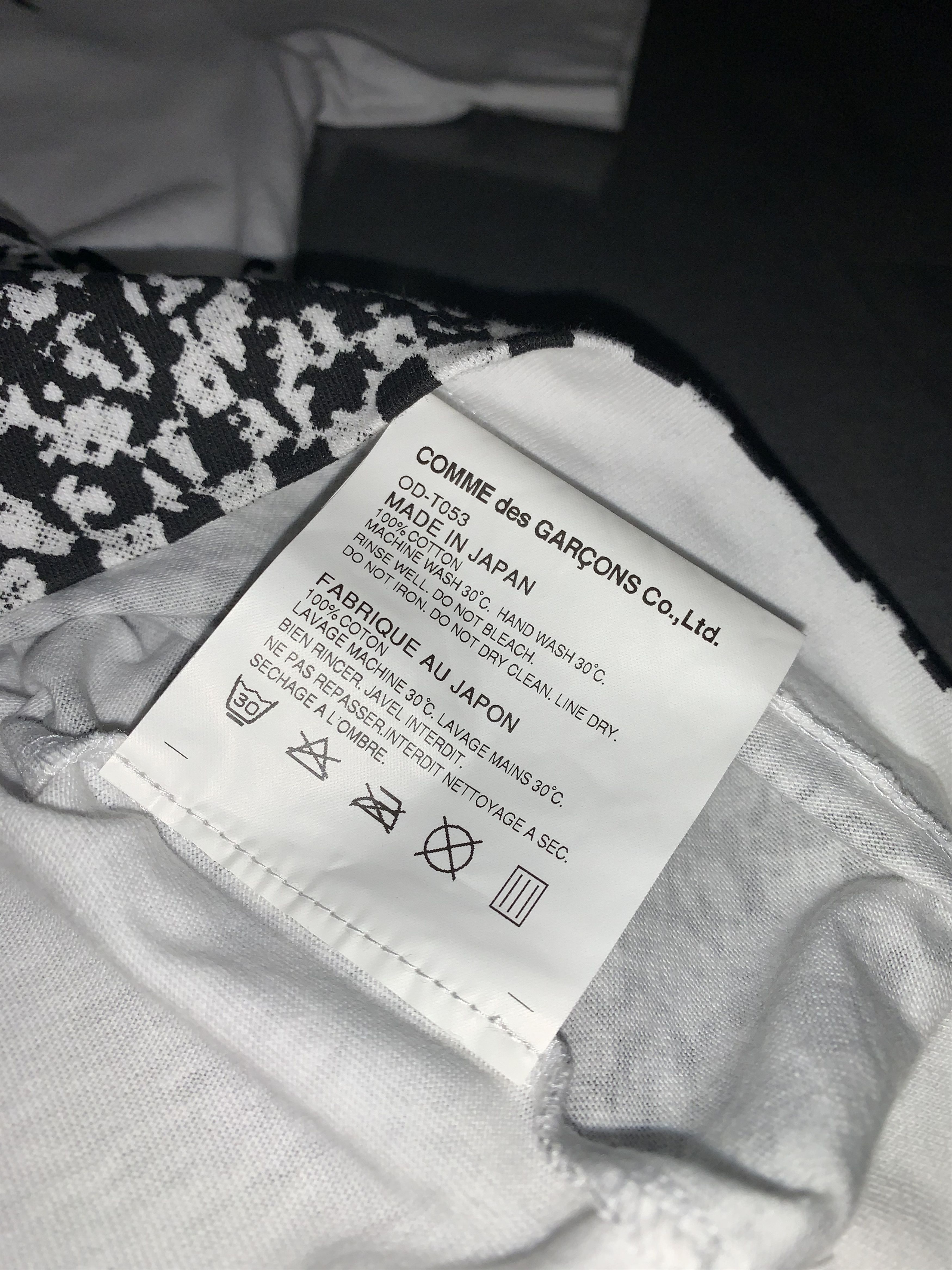 Comme des Garcons DSWT! Comme des Garcons X Trading Museum Abstract T-Shirt Size S / US 4 / IT 40 - 11 Thumbnail