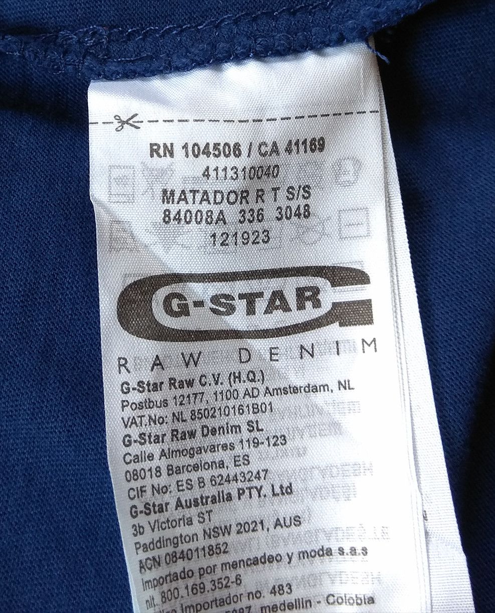 G-Star G-STAR Raw Matador Print Tee T Shirt Size US S / EU 44-46 / 1 - 6 Thumbnail