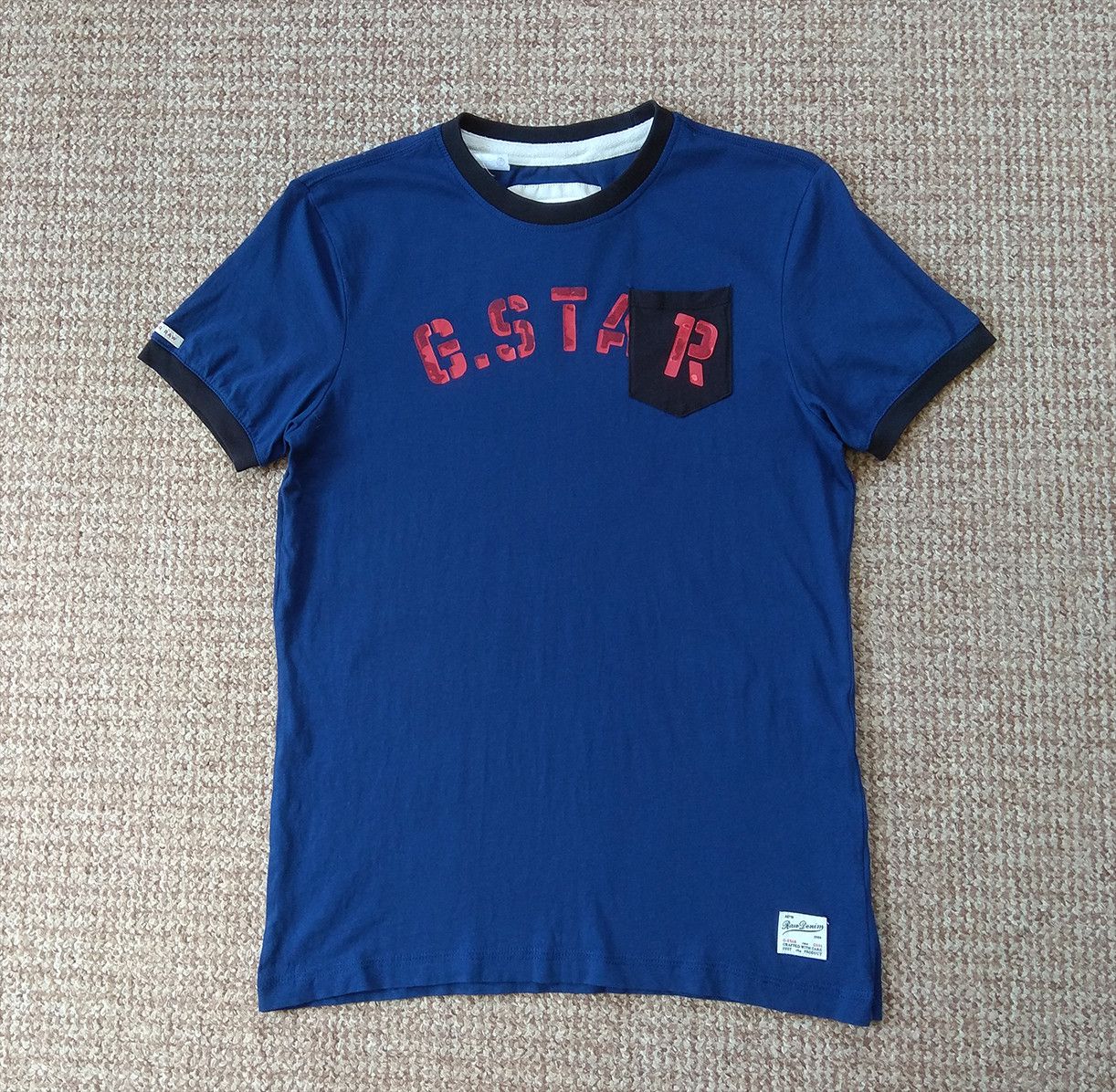 G-Star G-STAR Raw Matador Print Tee T Shirt Size US S / EU 44-46 / 1 - 1 Thumbnail