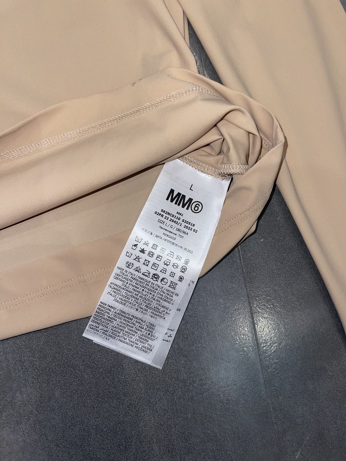 Maison Margiela !DS! SS22 Maison Margiela MM6 Beige Mesh Turtleneck Size XL / US 12-14 / IT 48-50 - 16 Thumbnail