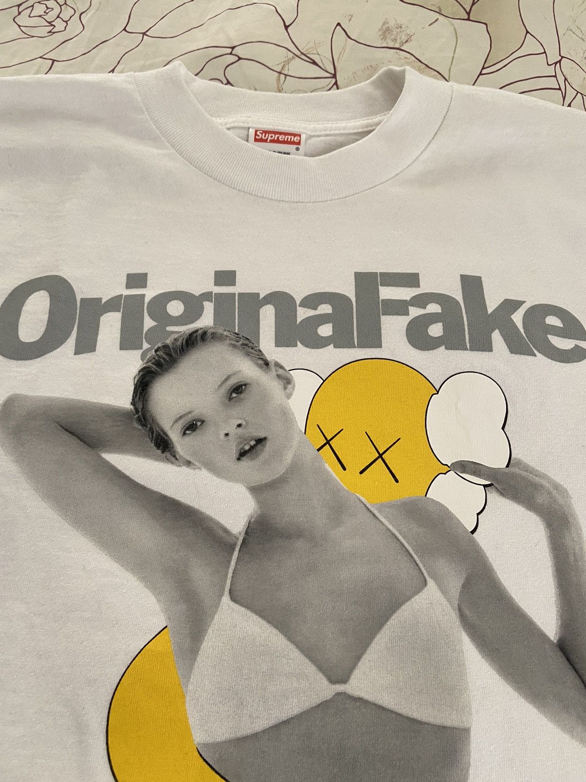 Kaws × Original Fake × Supreme Supreme x OriginalFake Kate Moss