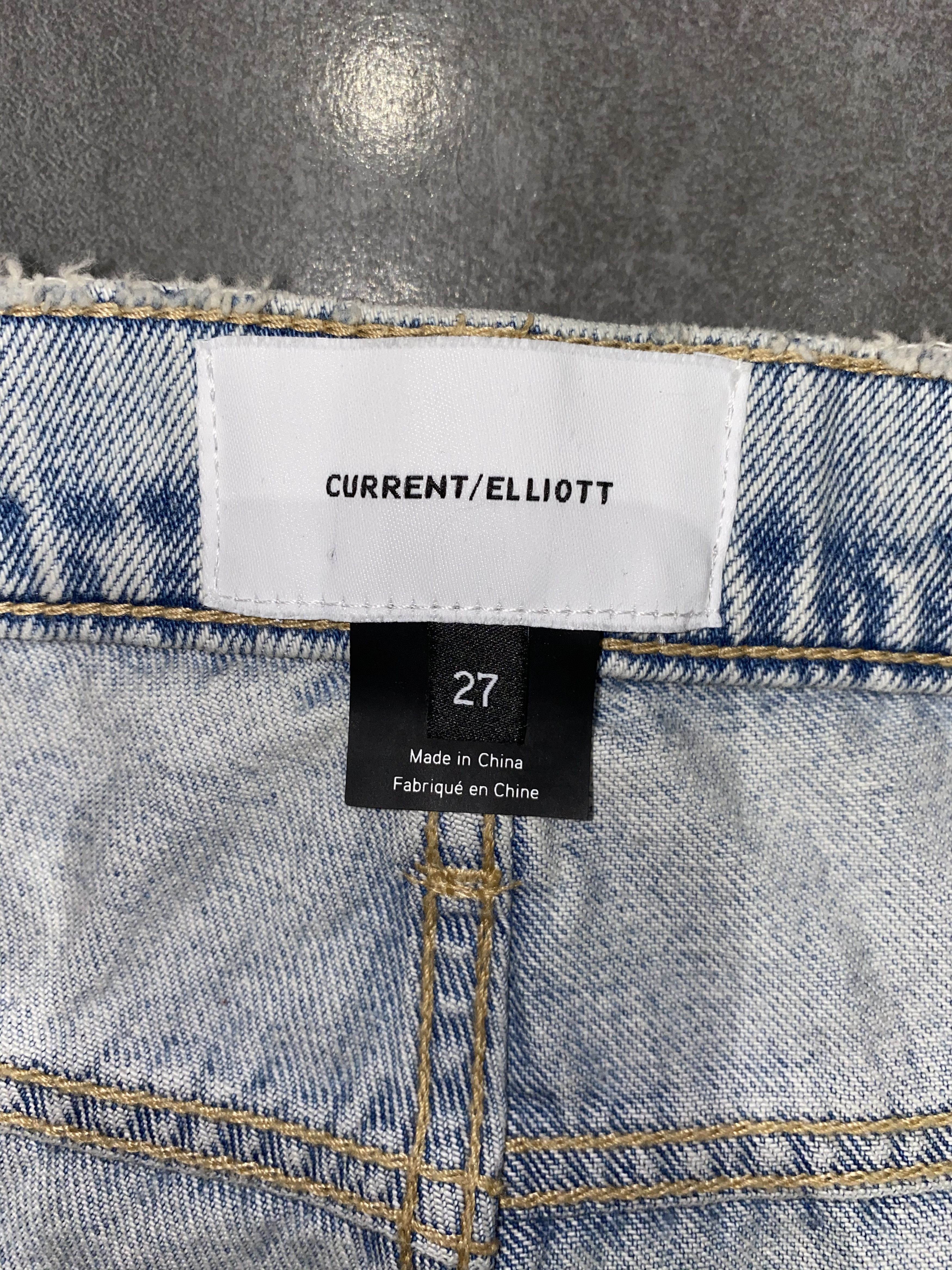 Current/Elliot DS! Current/Elliott Destroyed Helmut Lang Like Denim Pants Size 27" / US 4 / IT 40 - 15 Thumbnail