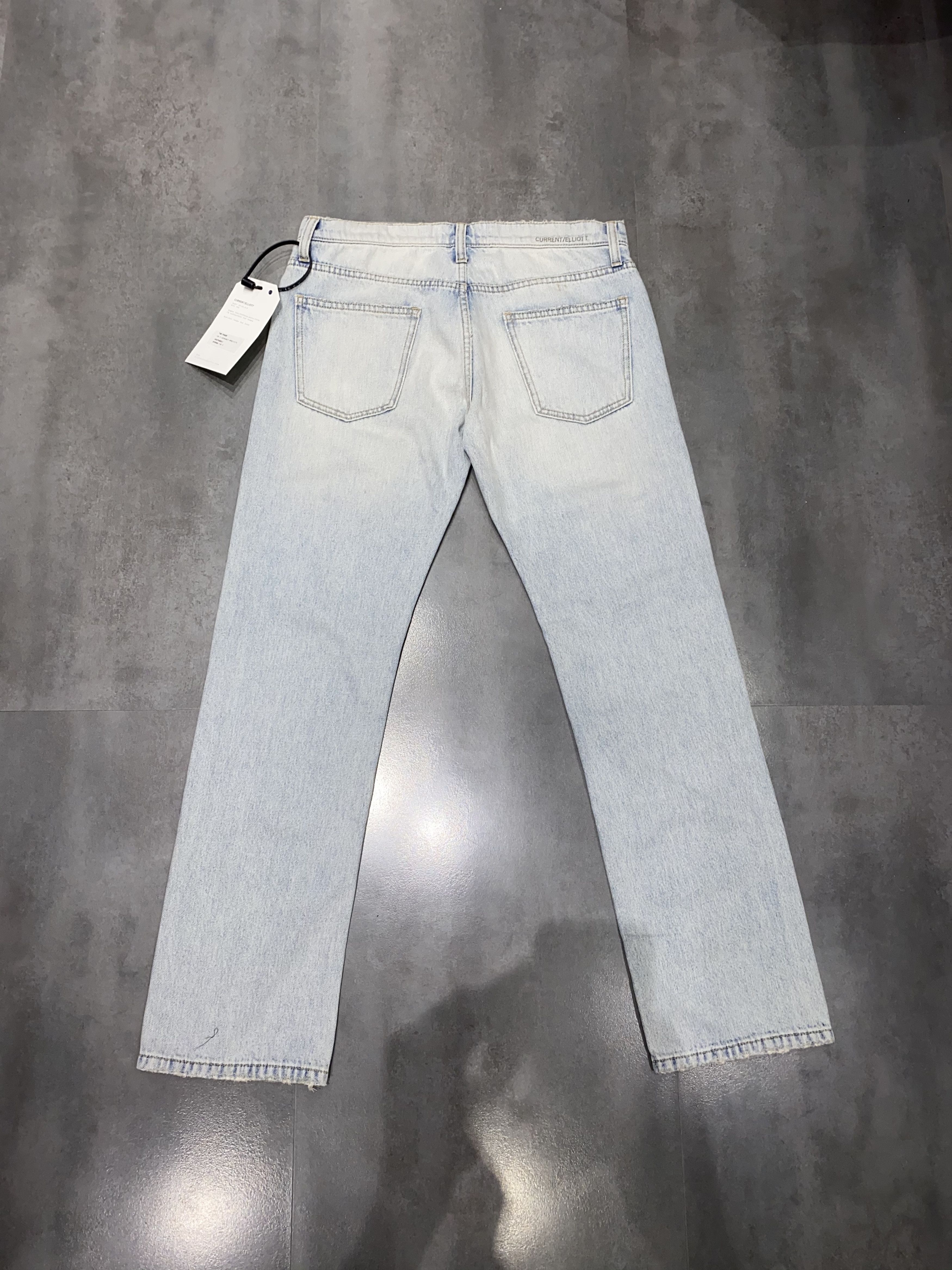 Current/Elliot DS! Current/Elliott Destroyed Helmut Lang Like Denim Pants Size 27" / US 4 / IT 40 - 11 Thumbnail