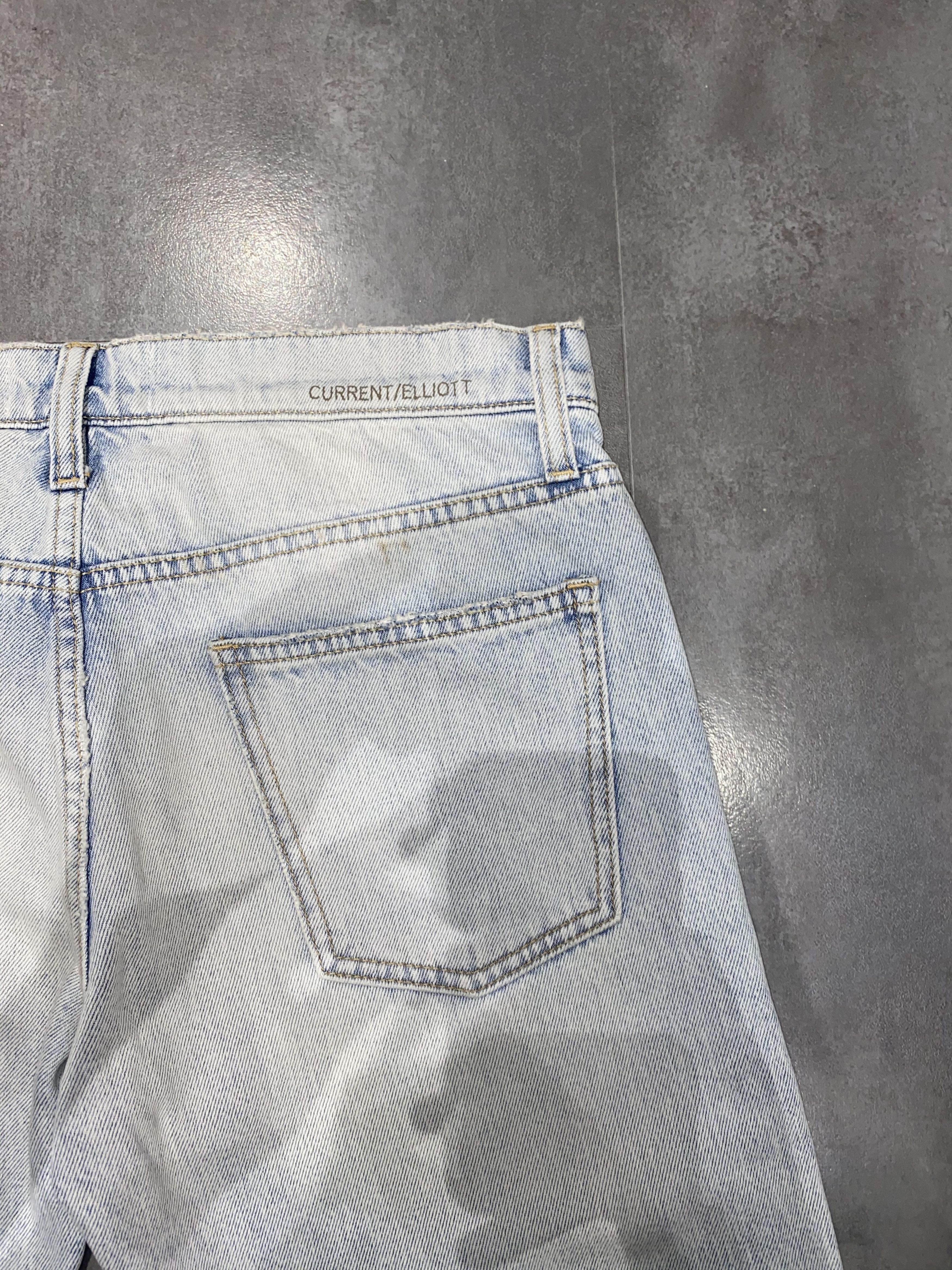 Current/Elliot DS! Current/Elliott Destroyed Helmut Lang Like Denim Pants Size 27" / US 4 / IT 40 - 12 Thumbnail