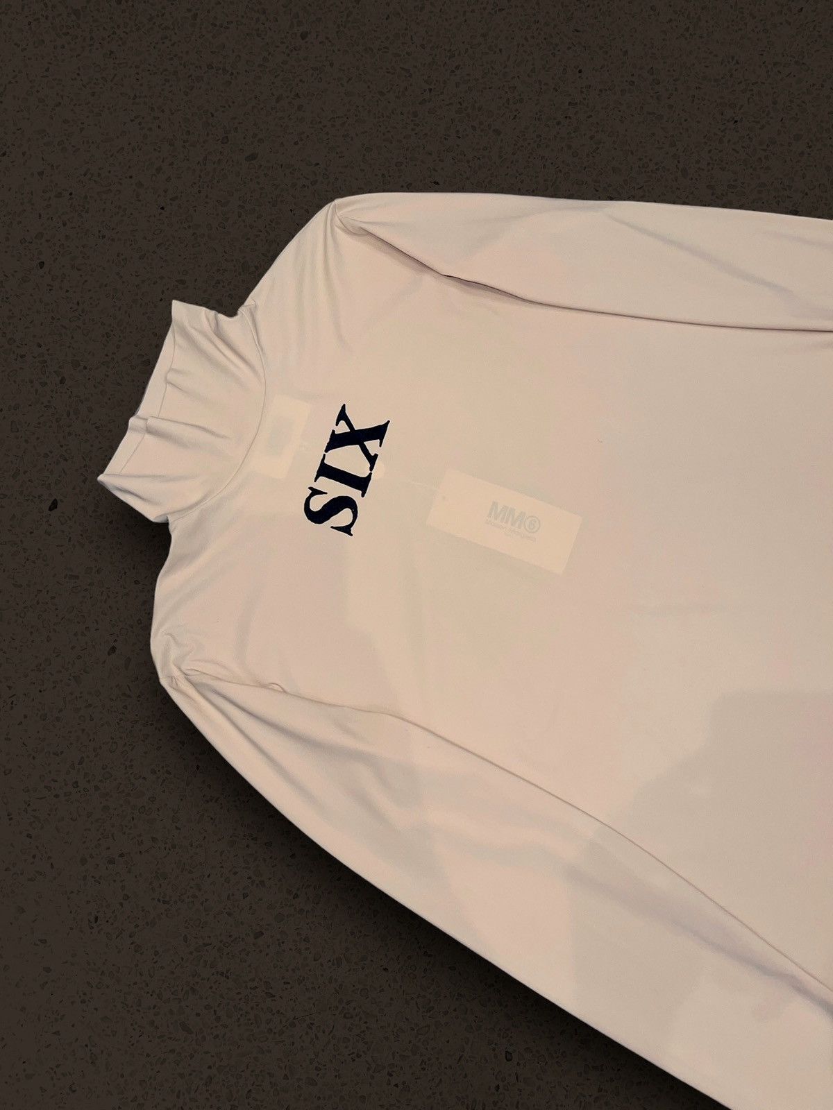 Maison Margiela !DS! SS22 Maison Margiela MM6 Beige Mesh Turtleneck Size US M / EU 48-50 / 2 - 9 Thumbnail