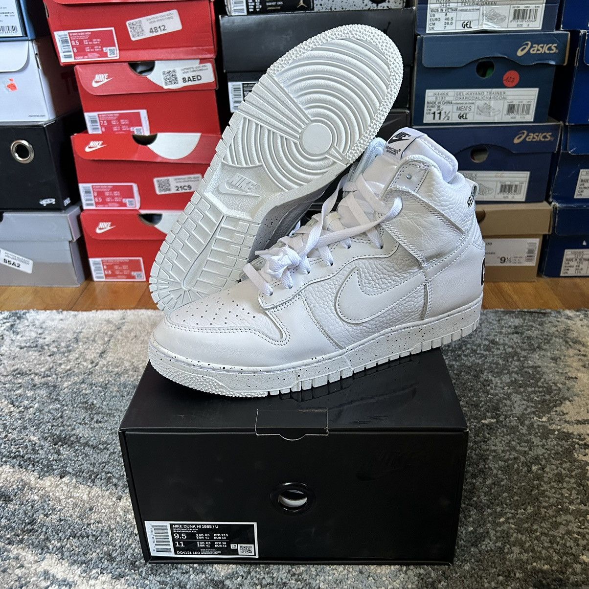 Jun Takahashi NiKE DUNK Hi 1985 UNDERCOVER STORE EXCLUSiVE CHAOS BALANCE Size US 9.5 / EU 42-43 - 7 Thumbnail