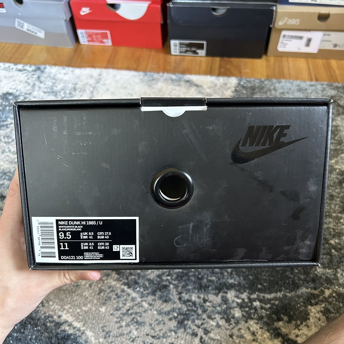Jun Takahashi NiKE DUNK Hi 1985 UNDERCOVER STORE EXCLUSiVE CHAOS BALANCE Size US 9.5 / EU 42-43 - 19 Thumbnail