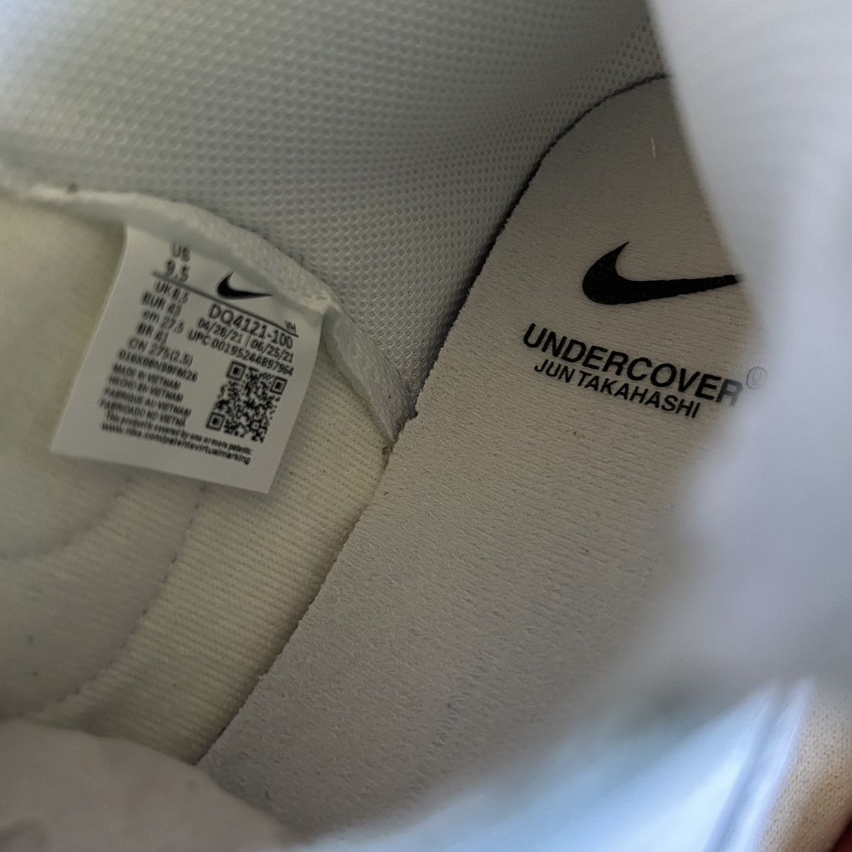 Jun Takahashi NiKE DUNK Hi 1985 UNDERCOVER STORE EXCLUSiVE CHAOS BALANCE Size US 9.5 / EU 42-43 - 17 Thumbnail