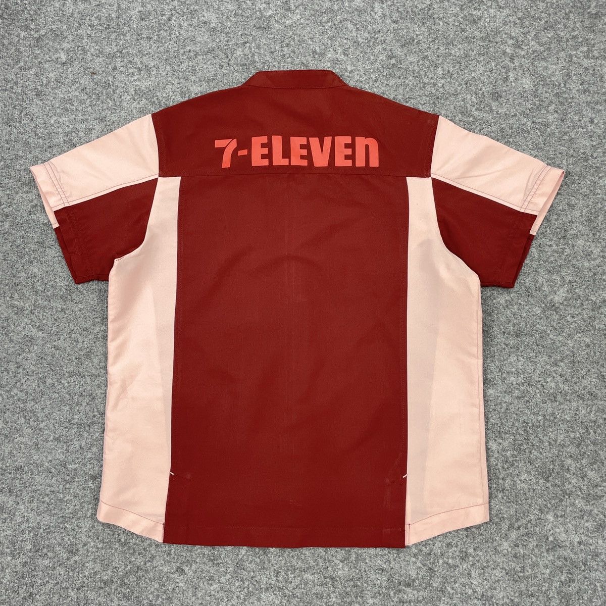 Japanese Brand × Vintage Vintage 90's 7 Eleven Worker Shirt Size US M / EU 48-50 / 2 - 2 Thumbnail