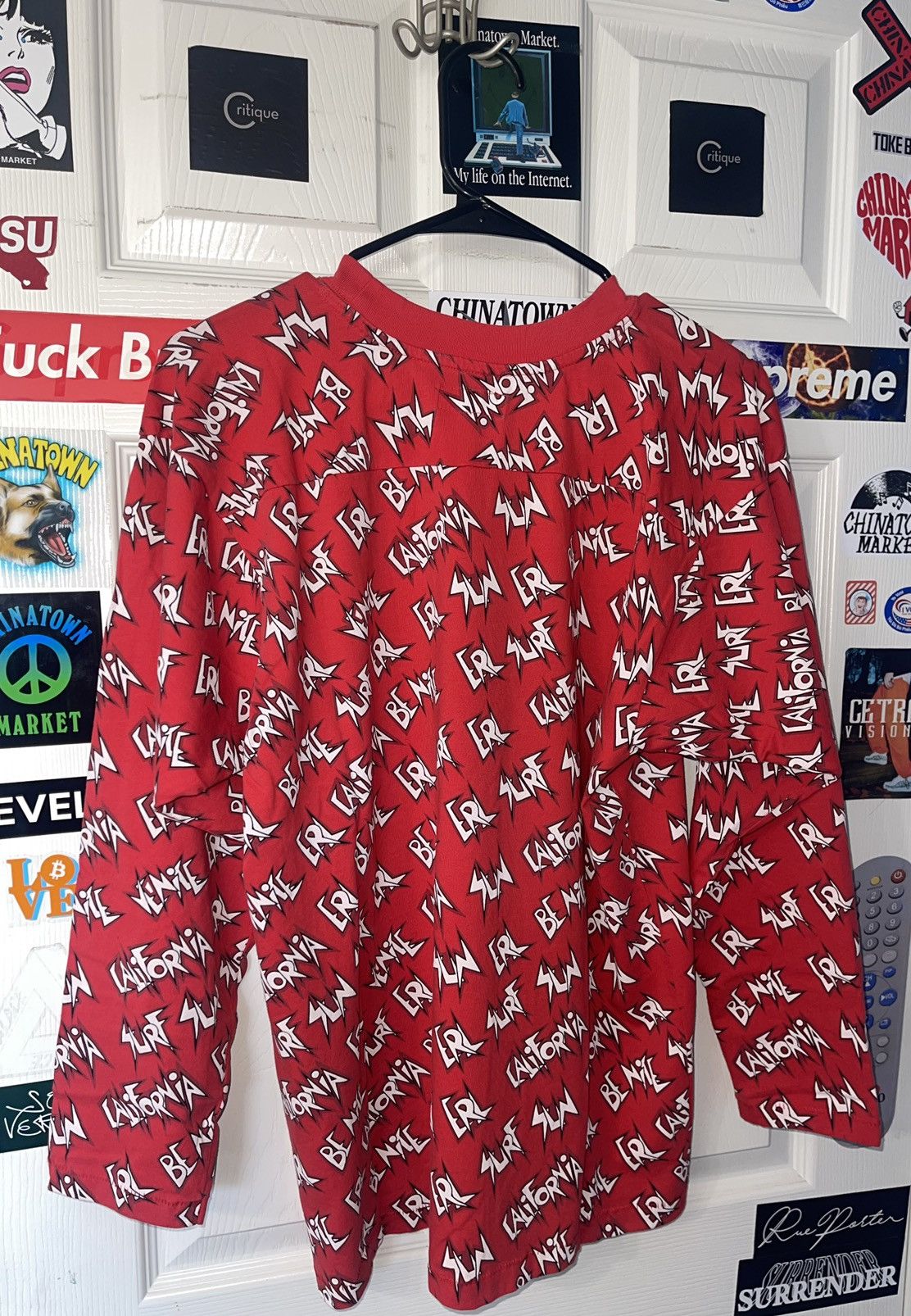 ERL LAST DROP EVER NWOT ERL Sunscreen Waffle-Print Cotton L/S Size US L / EU 52-54 / 3 - 2 Thumbnail