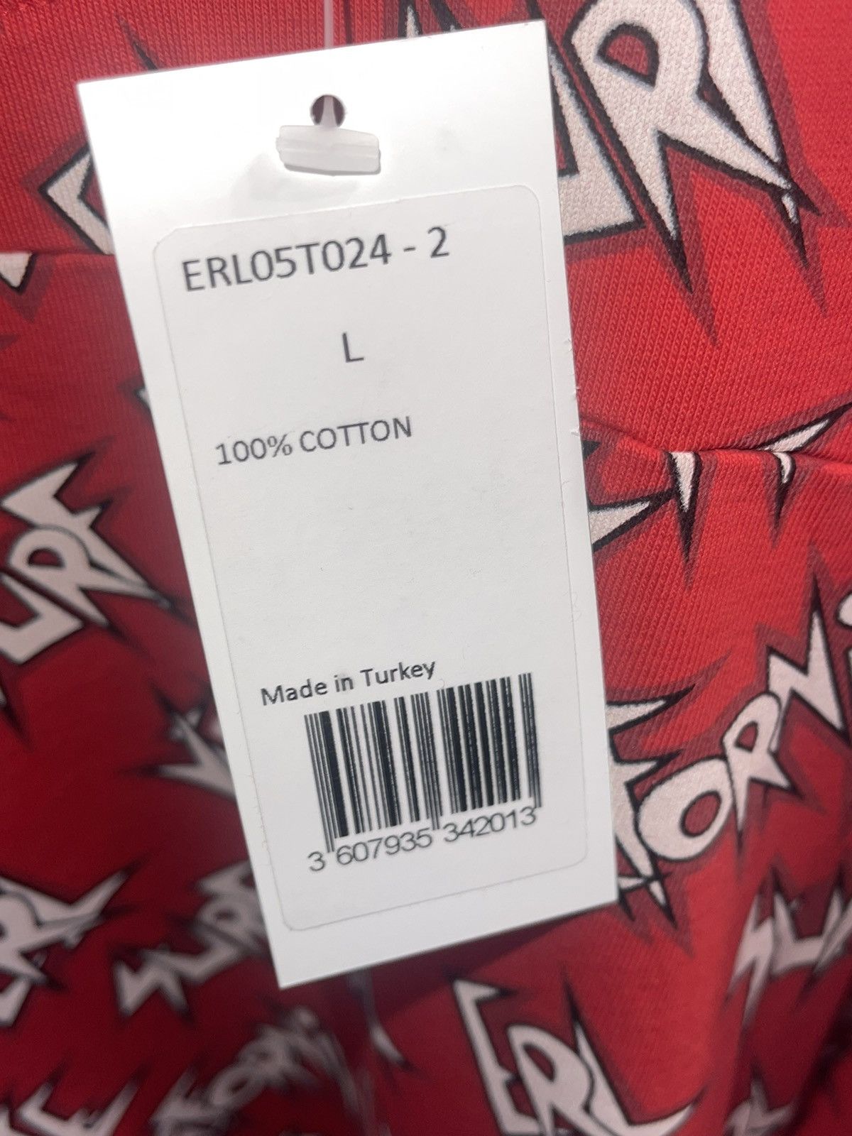 ERL LAST DROP EVER NWOT ERL Sunscreen Waffle-Print Cotton L/S Size US L / EU 52-54 / 3 - 6 Thumbnail