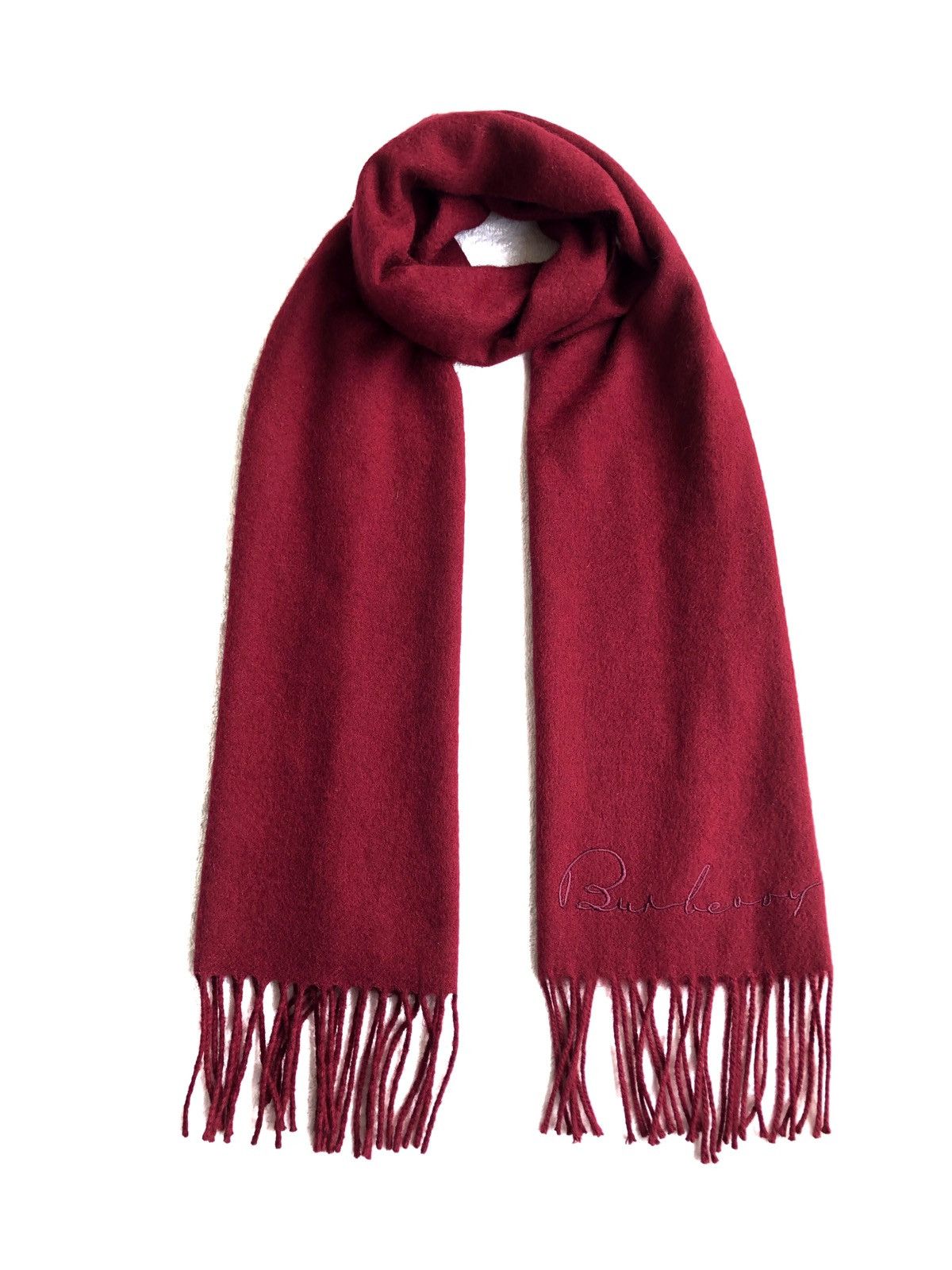 Burberry Burberry Plain Cashmere scarves/ muffler Size ONE SIZE - 1 Thumbnail